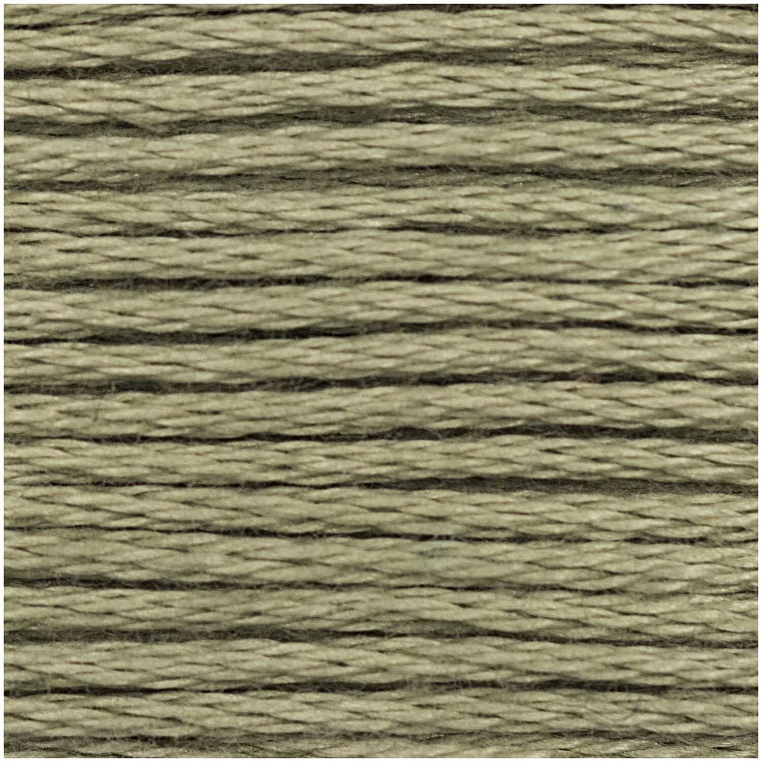 Sticktwist 8m von Rico Design in einem natürlichen Grauton, ideal für Stickprojekte und Handarbeiten.