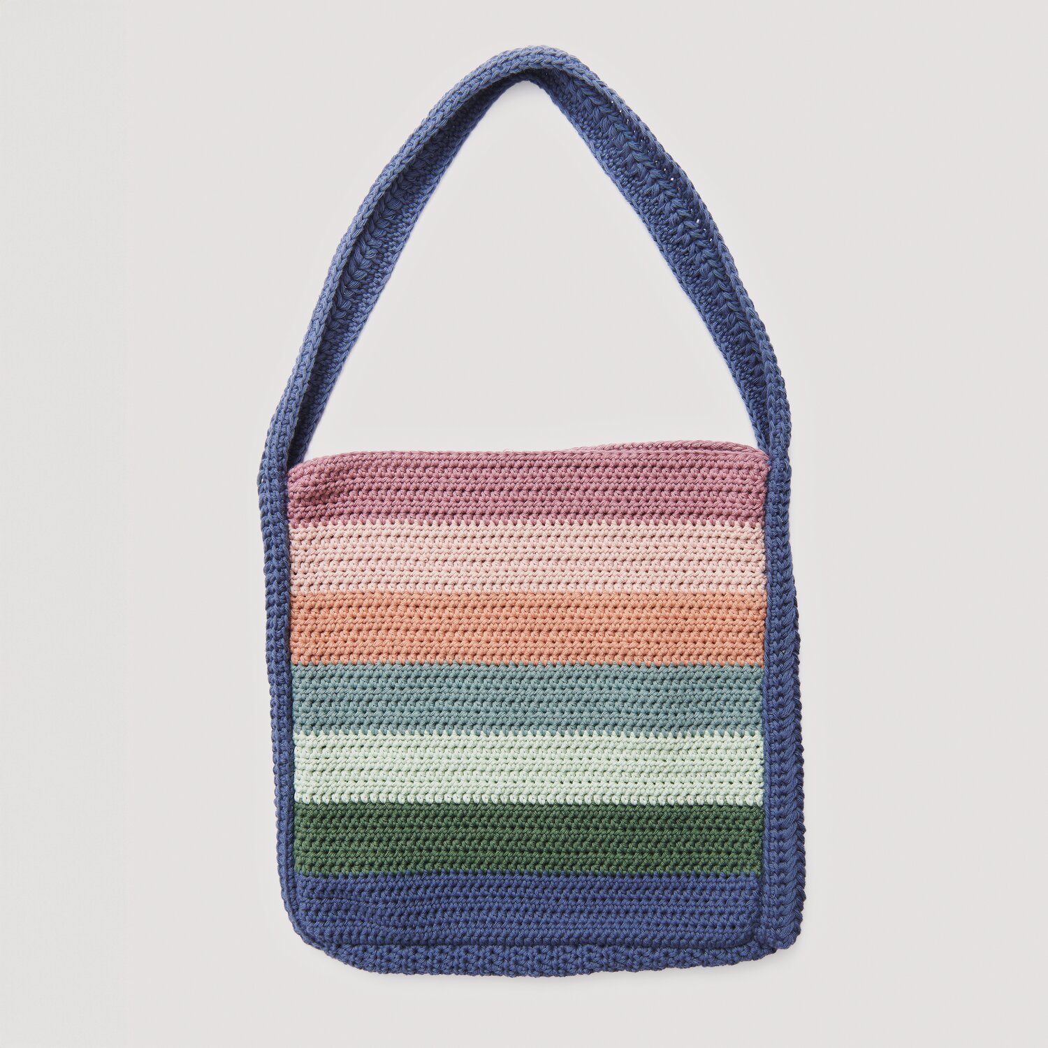 Gehäkelter Shopper in unterschiedlichen Farben
