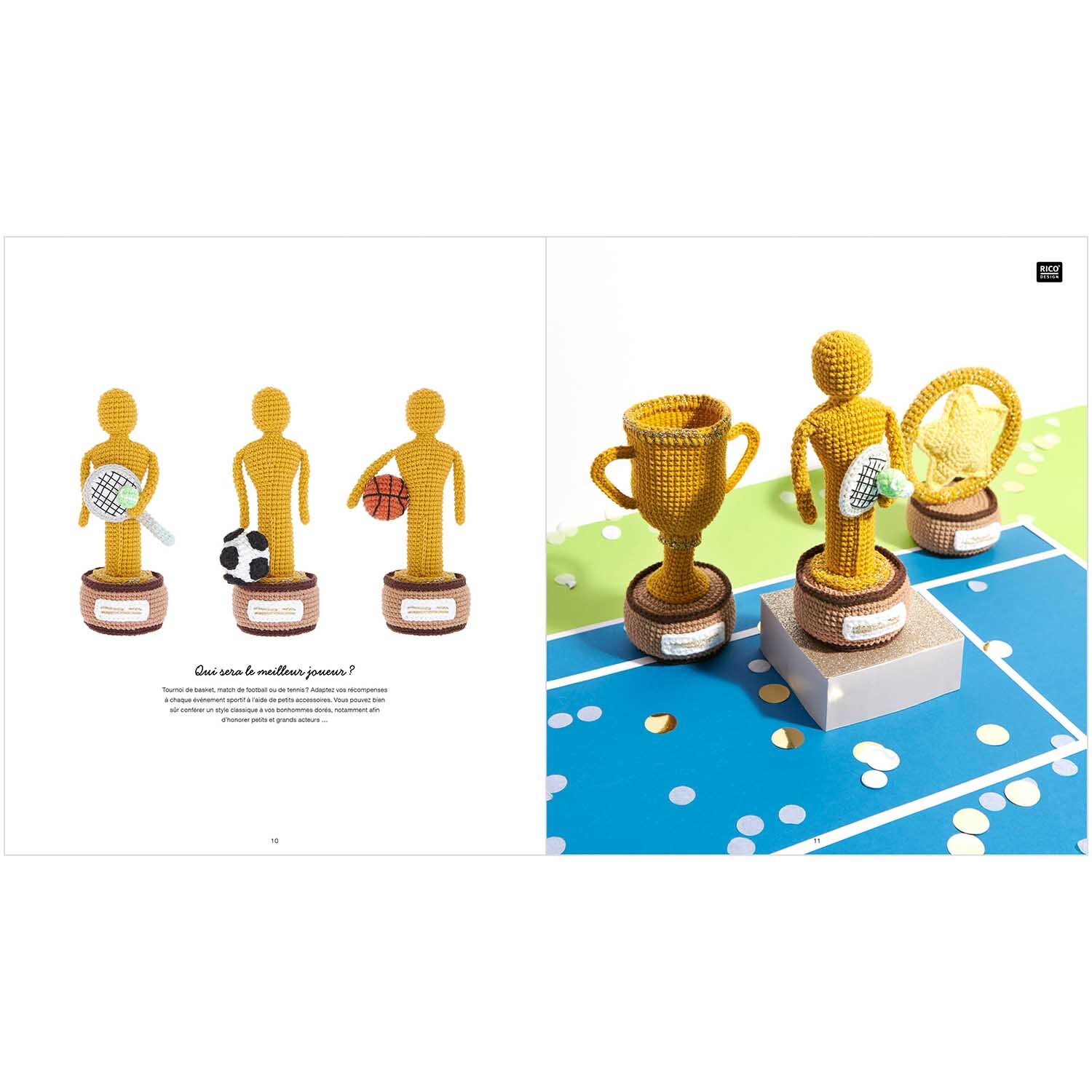 Ricorumi „The Winner is…" Sprachauswahl französisch von Rico Design