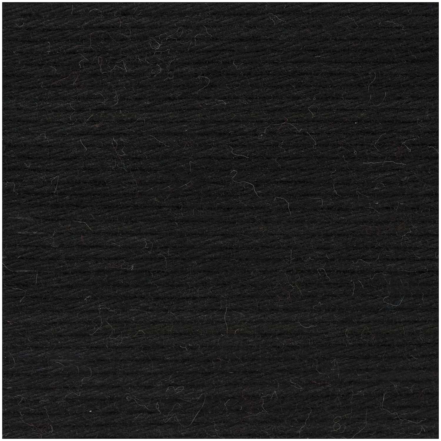 Cotton Universal: Schwarzes Garn von Wolle Rödel, 50g 85m, ideal für vielseitige Strickprojekte.