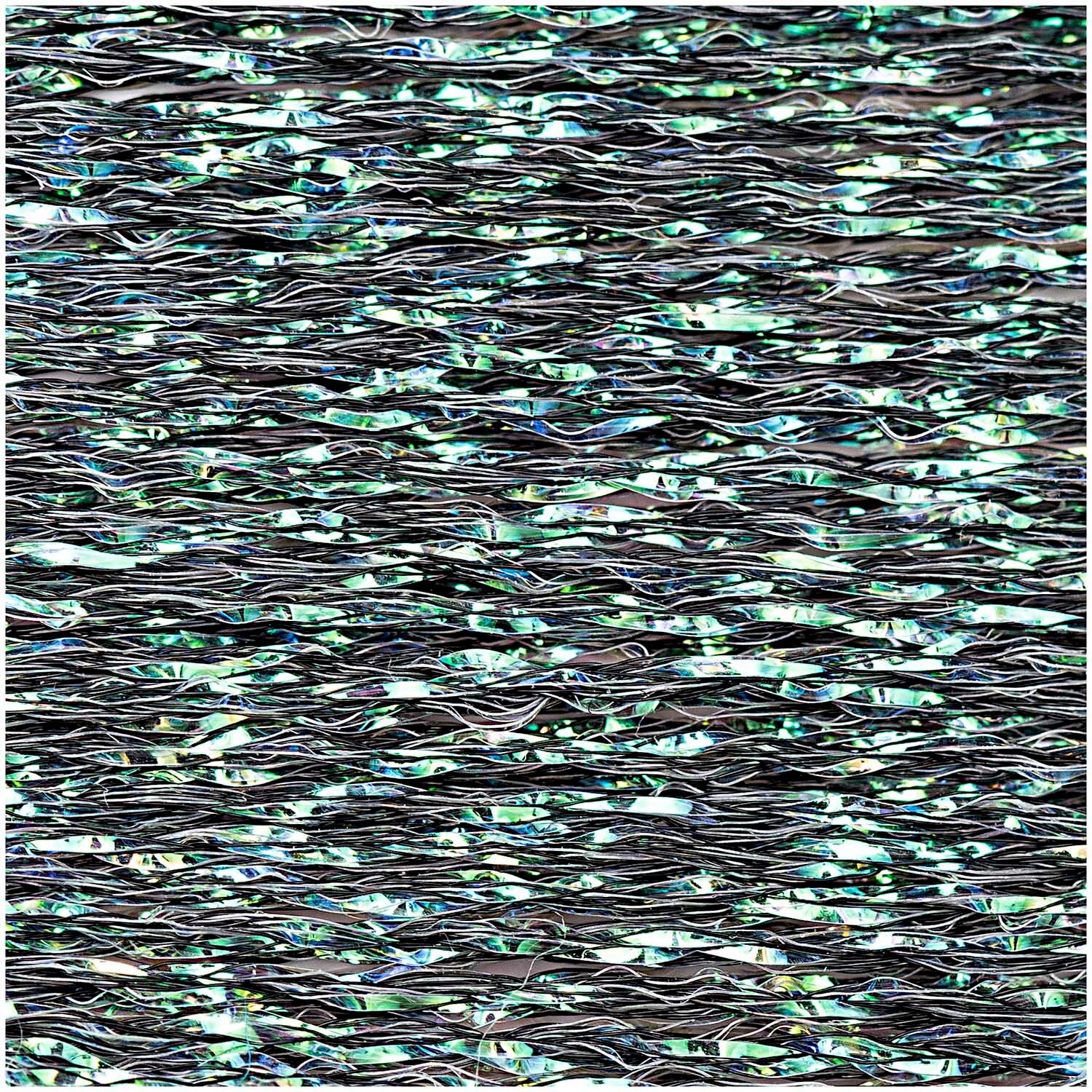 Wickelkarte des Garns Sticktwist Metallic No. 10 in der Farbe Grün.