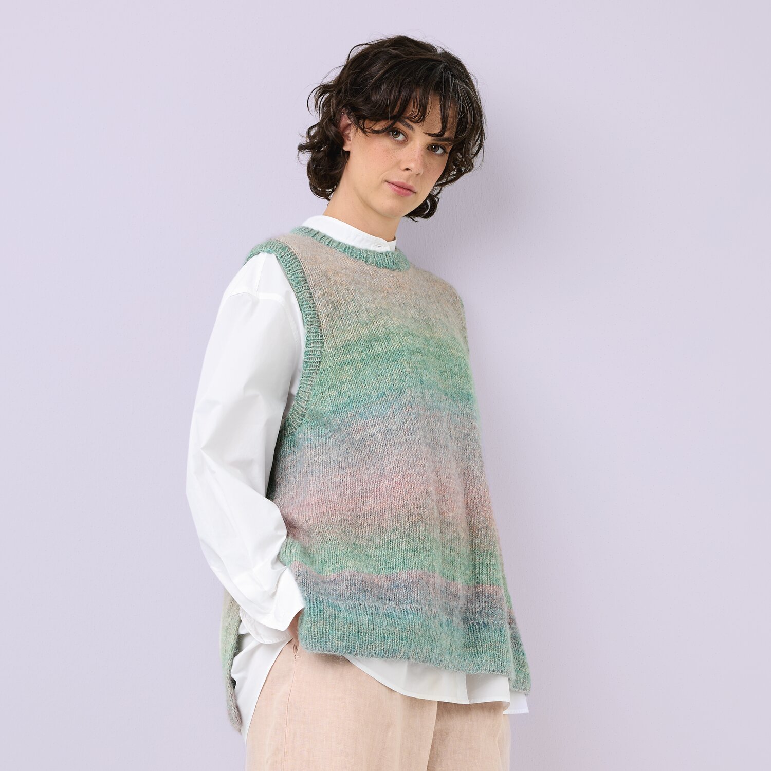 Strickset Pullunder Modell 13 aus Die Neue Masche No. 12 von idee. Creativmarkt