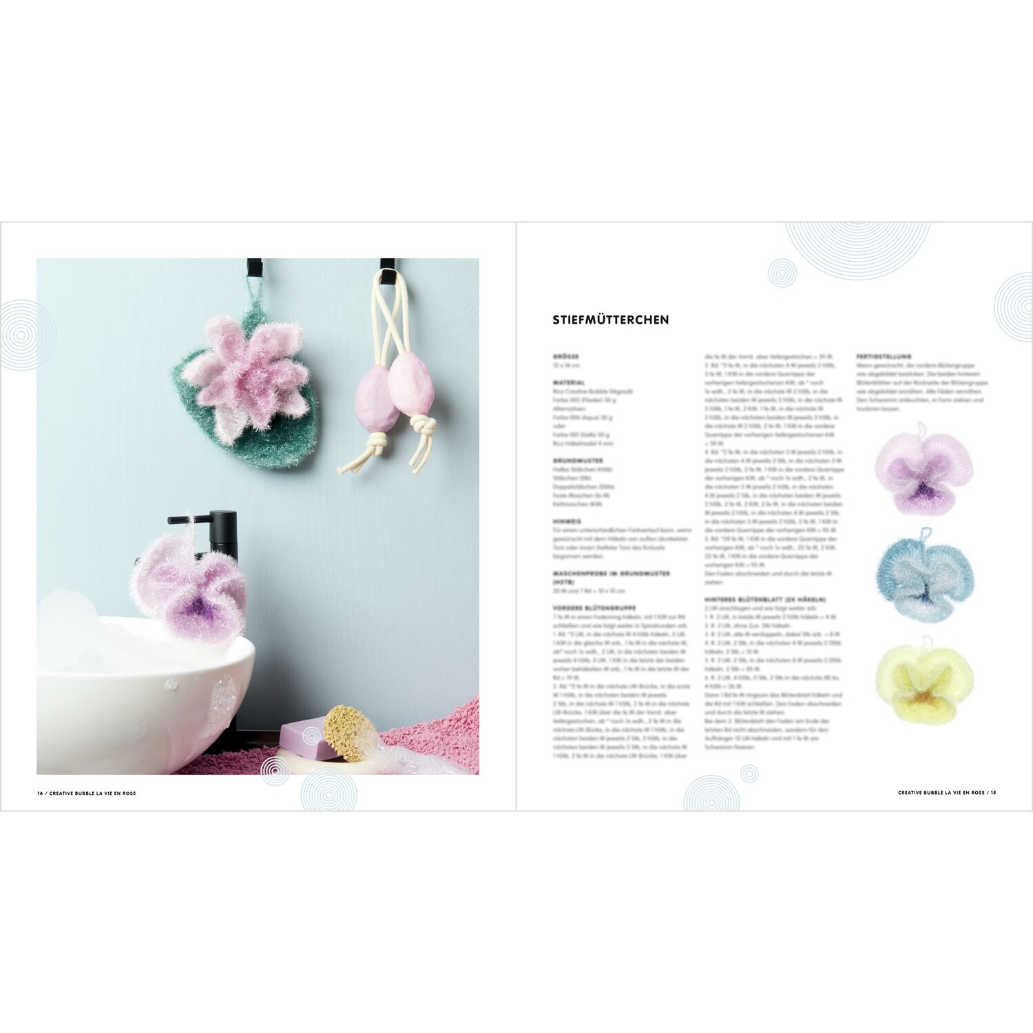 Creative Bubble - La Vie En Rose Sprachauswahl deutsch von Rico Design