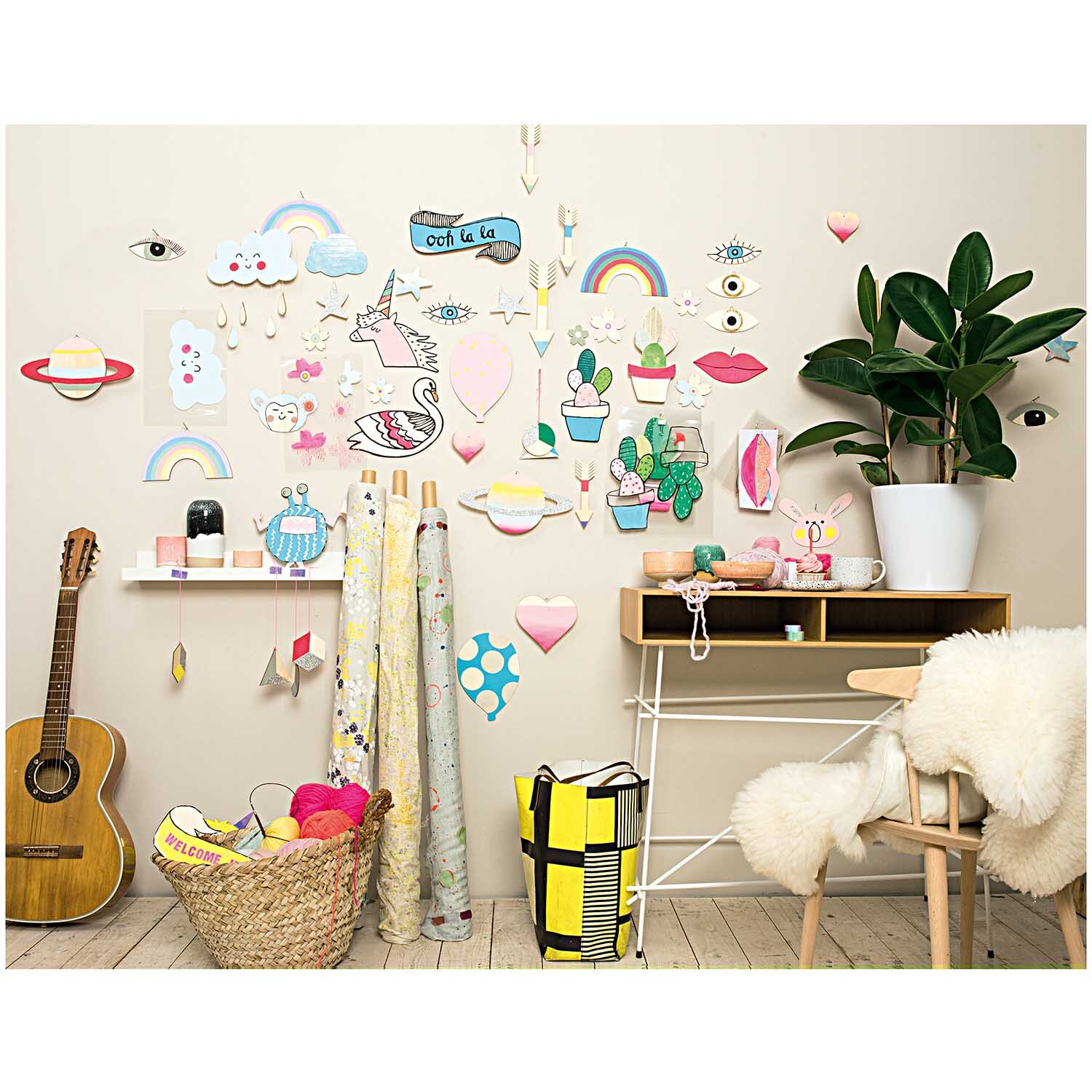 Wall Charm Alien von Rico Design