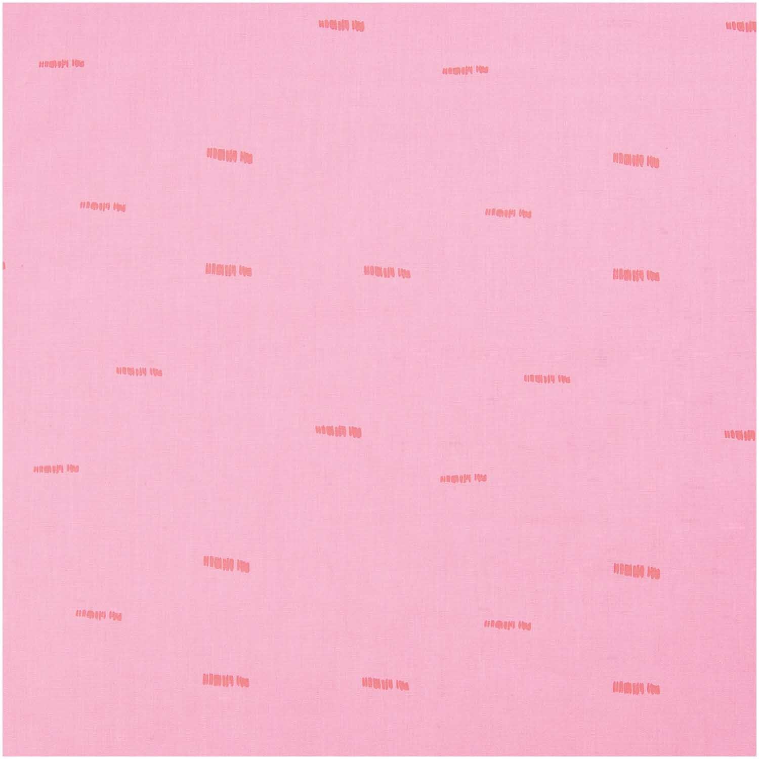 Druckstoff Nature Matters Striche pink-neon 140cm von Rico Design zeigt ein pinkes Muster mit neonfarbenen Strichen. Ideal für kreative Nähprojekte.