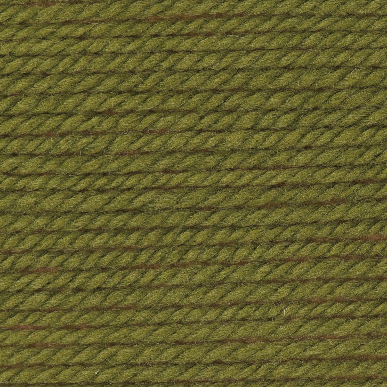 Wickelkarte des Garns Essentials Soft Merino aran in der Farbe 103 Oliv.