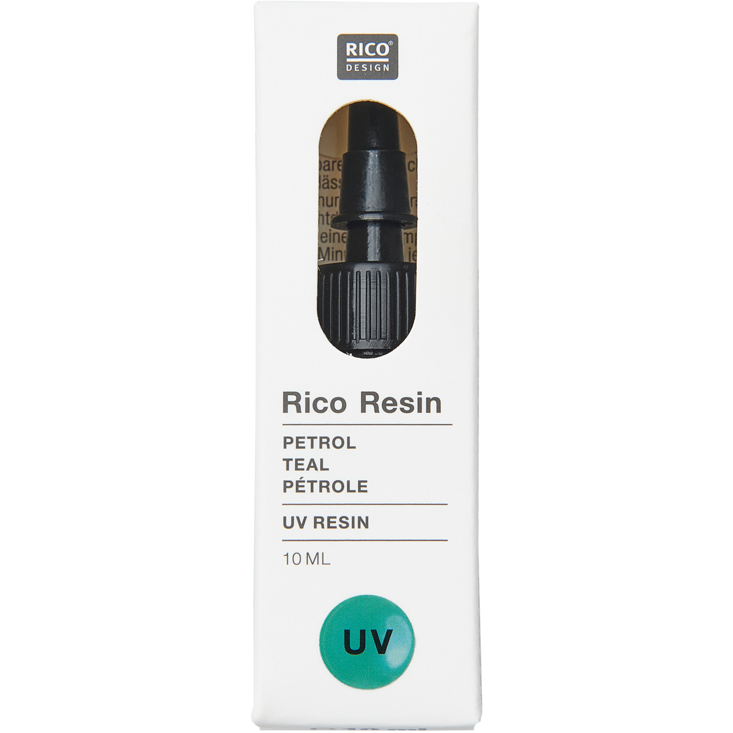UV Resin 10ml Farbe Petrol von Rico Design