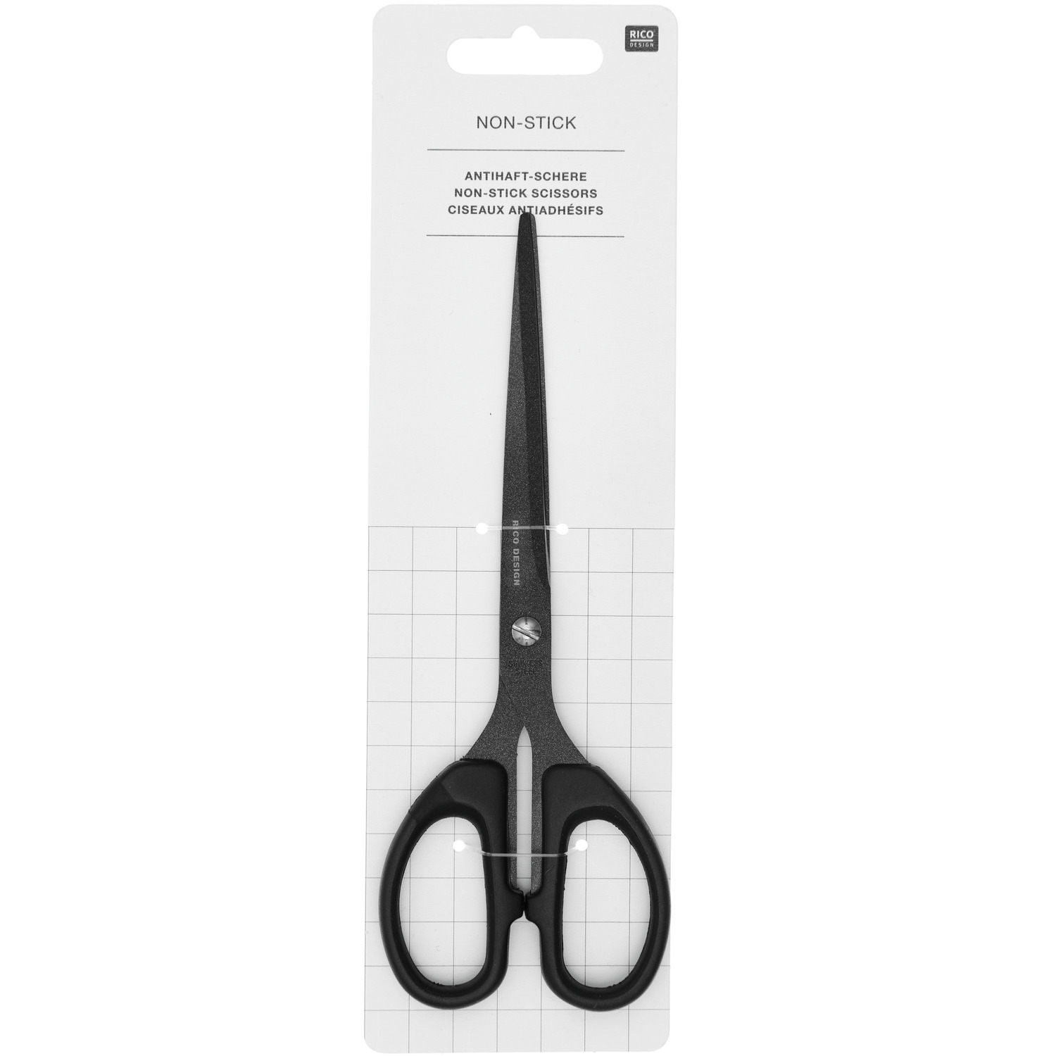Antihaft Schere  Schwarz Größe 17,8cm von Rico Design