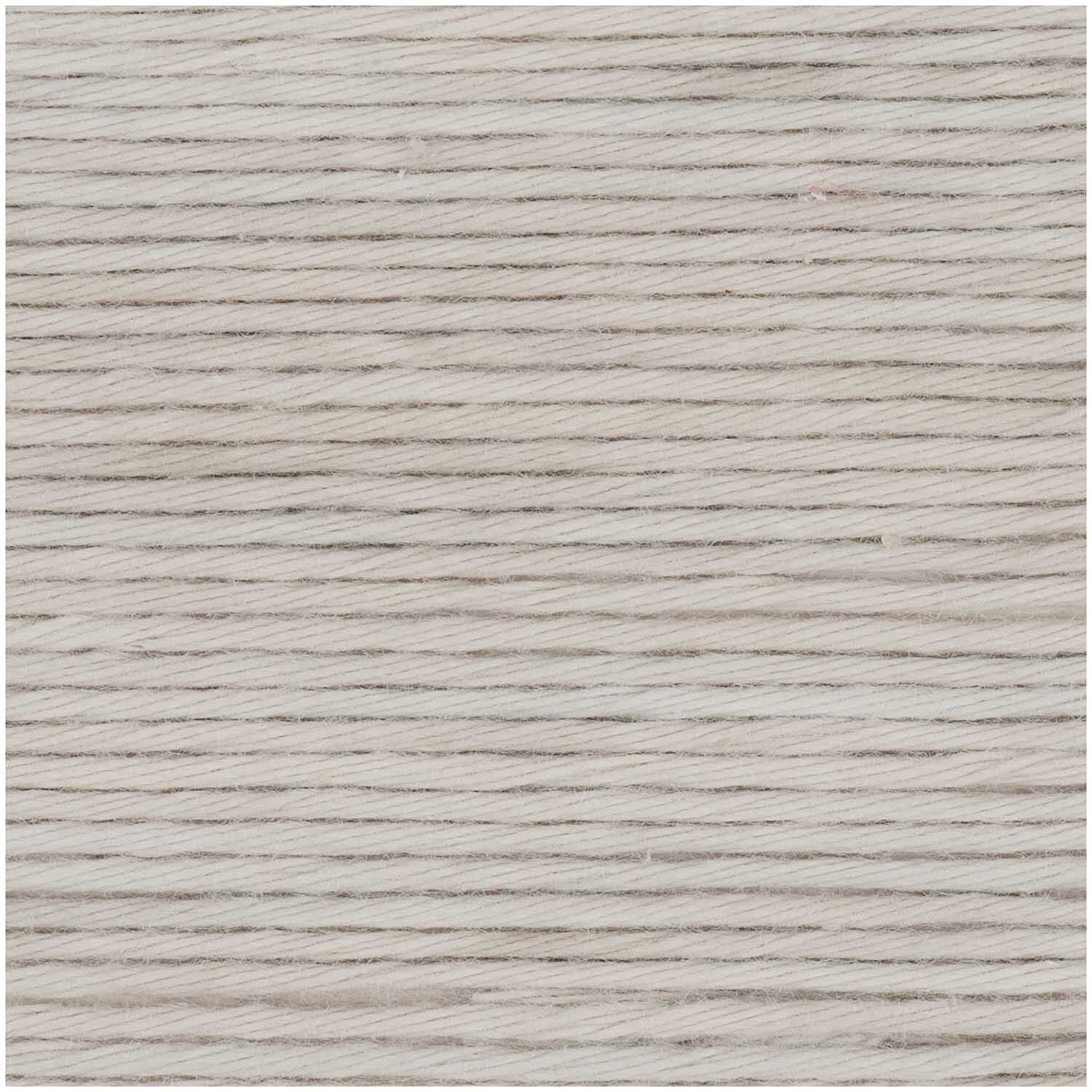 Cotton Universal, weiches Garn in Silbergrau, ideal für Strickprojekte. Wolle Rödel, 50g 85m.