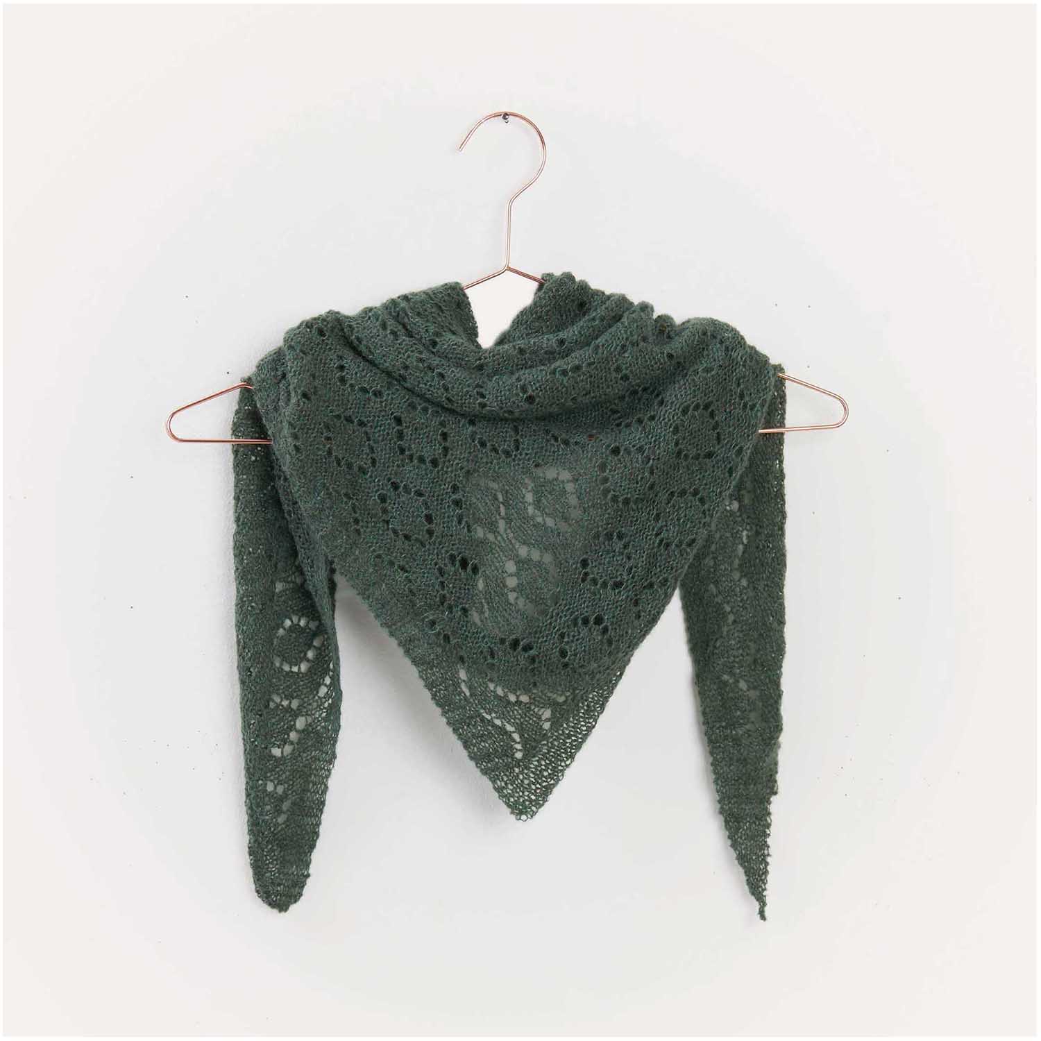 Gestricktes Dreieckstuch: Modell 14 aus dem Heft Accessoire Special
