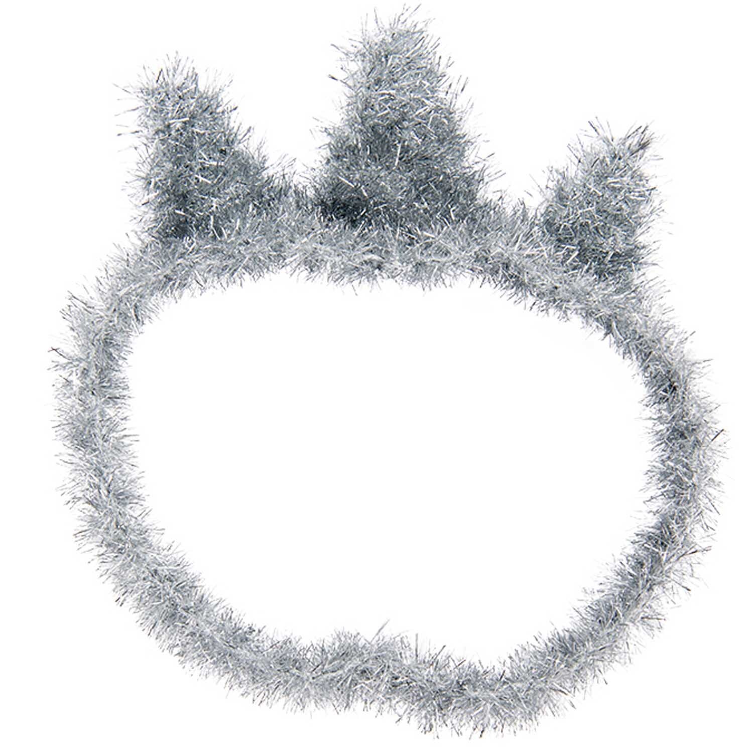 Creative Bubble: Flauschiges, silbernes Garn von Rico Design, ideal für kreative Projekte.