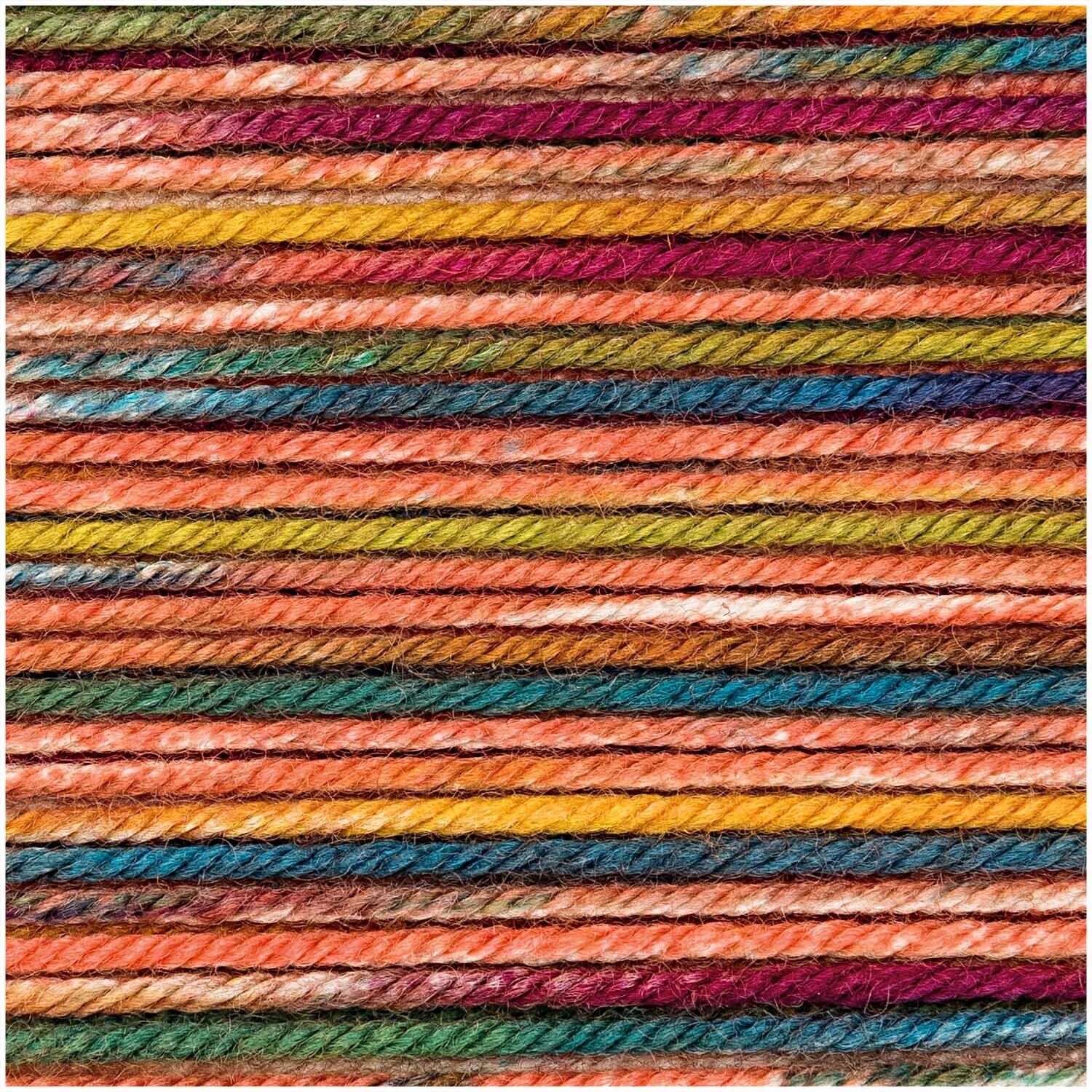 Essentials Merino Print dk 50g Farbe Multicolor von Rico Design