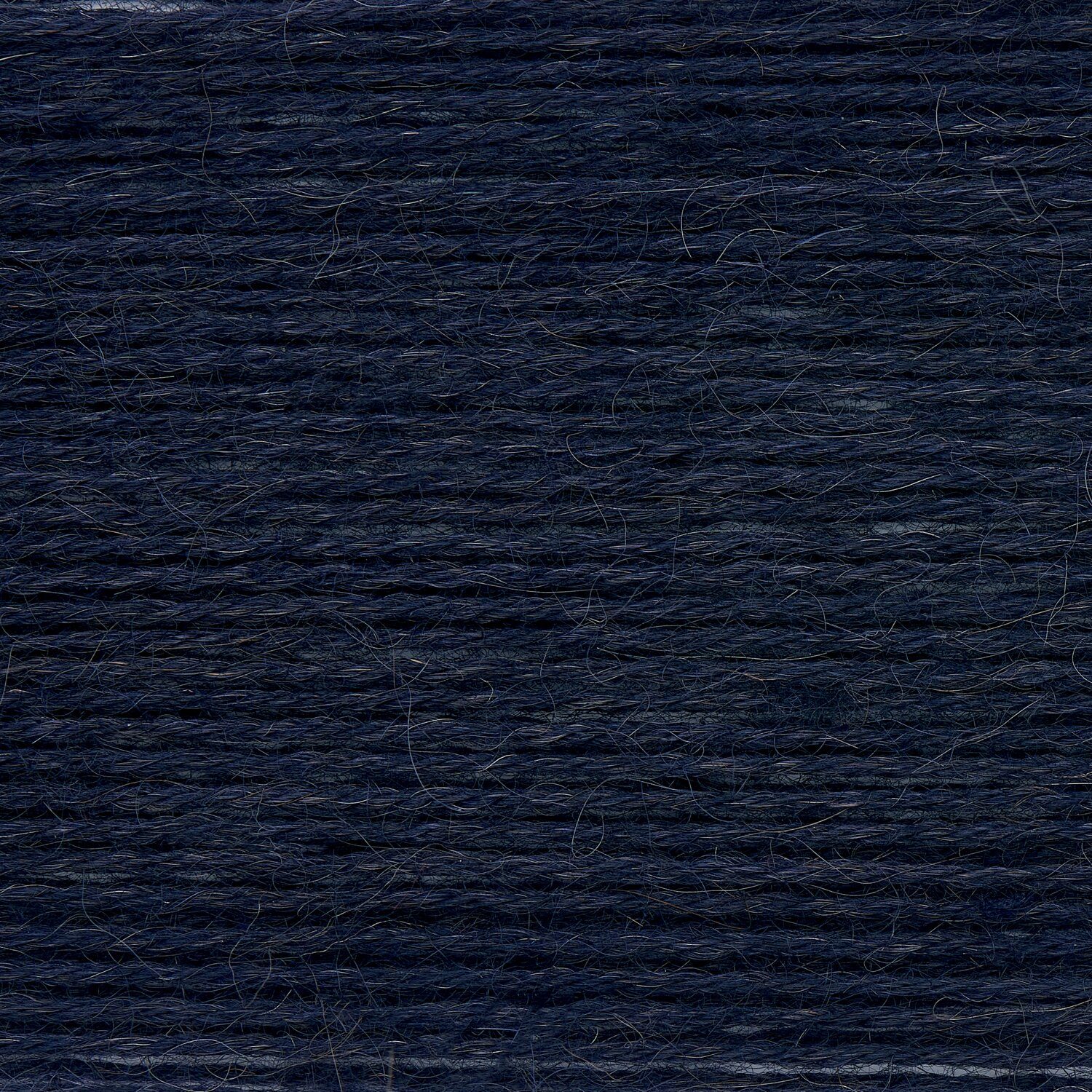 Wickelkarte des Garns Socks Alpaca Luxury 4-fädig in der Farbe 005 Marine.