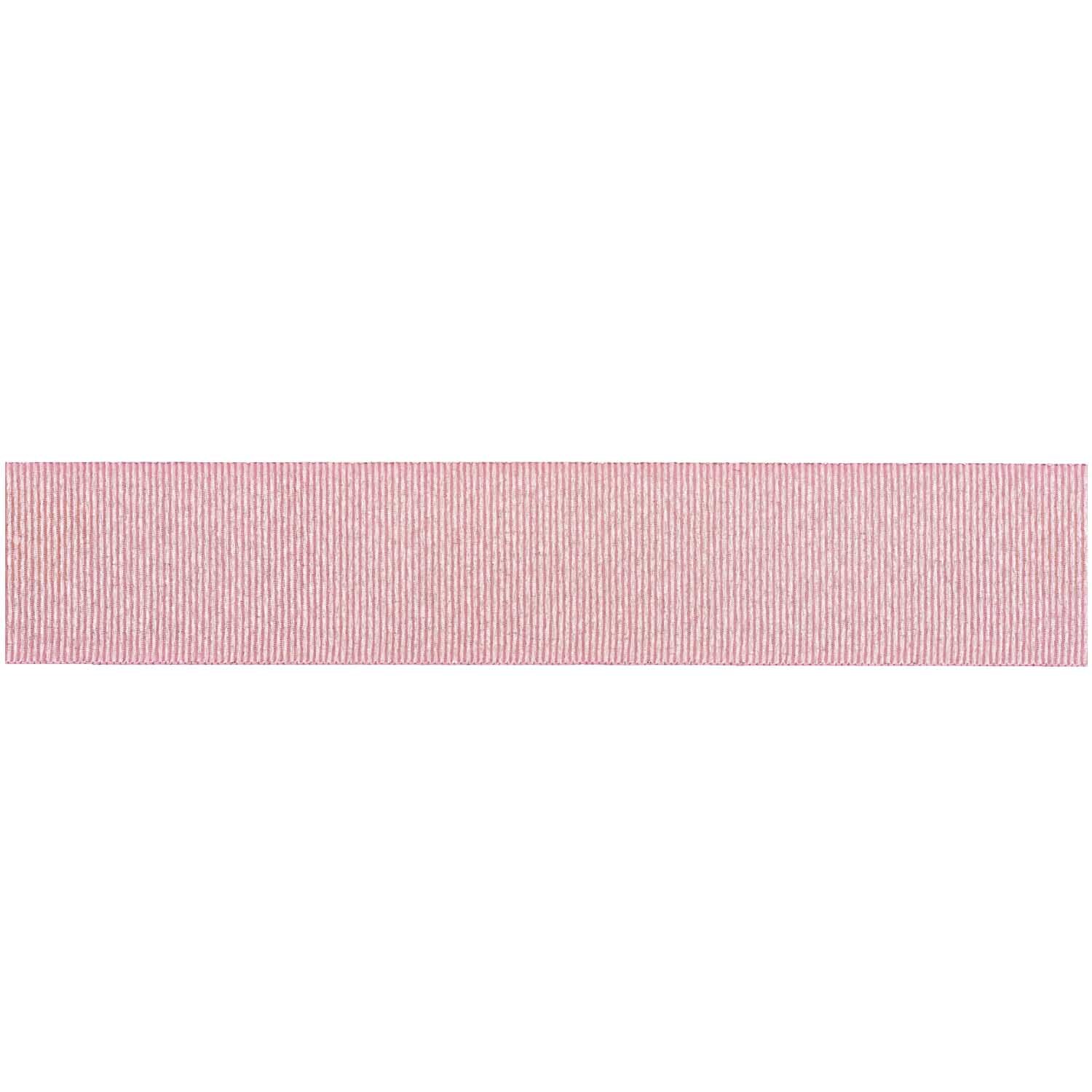 Paper Poetry Ripsband Lurex 25mm 3m in Rosa von Rico Design, ideal für kreative Bastelprojekte.