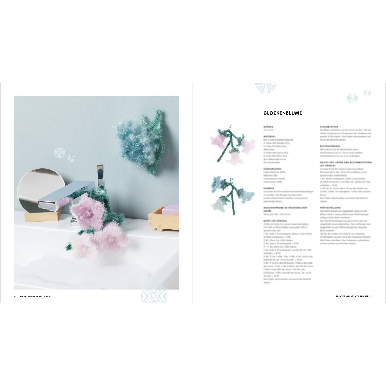 Creative Bubble - La Vie En Rose Sprachauswahl deutsch von Rico Design