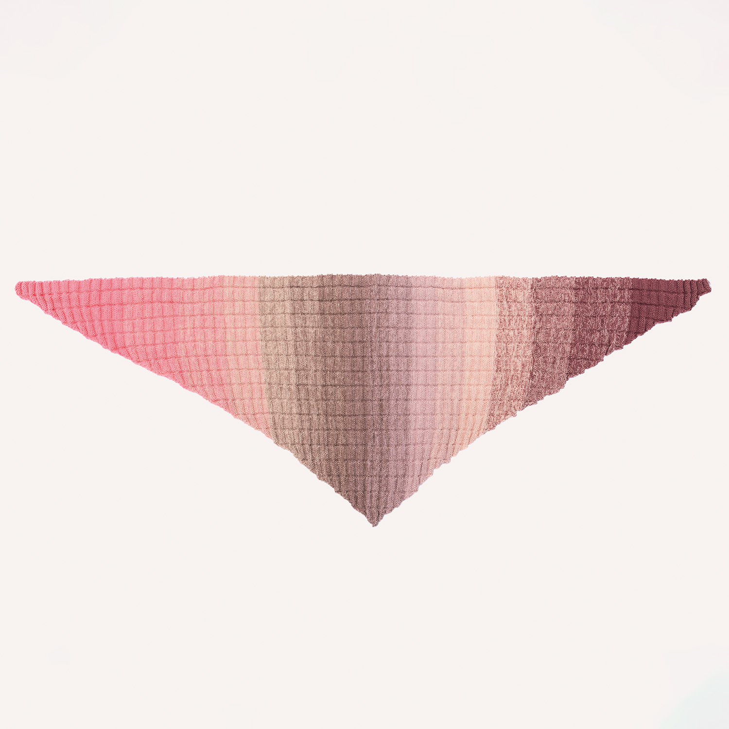 Strickanleitung Dreieckstuch Creative Wool Dégradé Super 6 von Rico Design