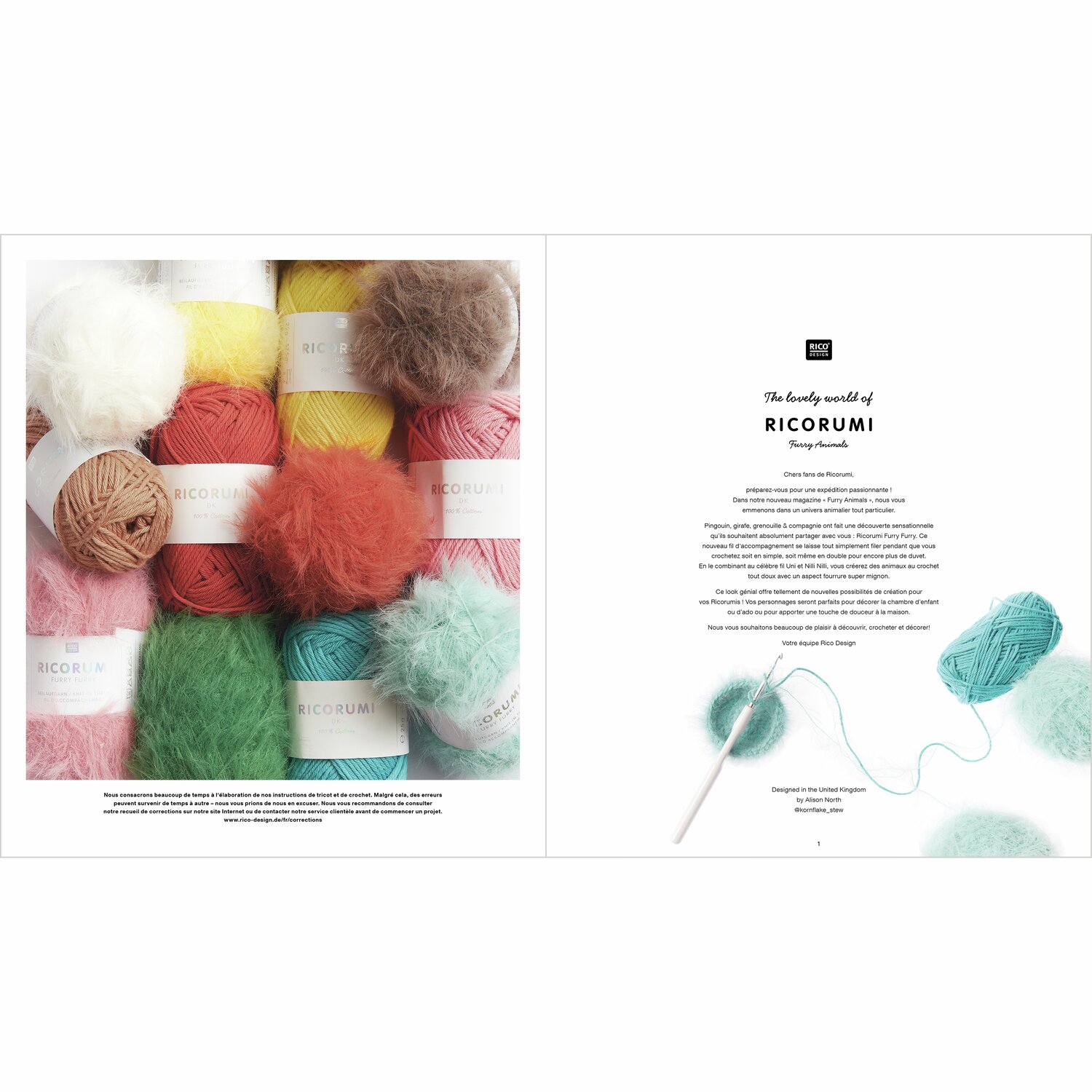 Ricorumi Furry Animals Sprachauswahl niederländisch von Rico Design