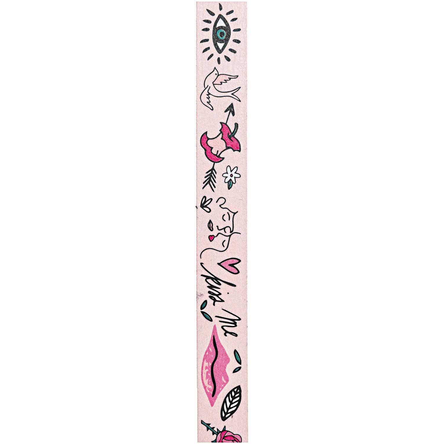 Paper Poetry Tape It must be love Pfeile Rosa 1,5cm 10m von Rico Design