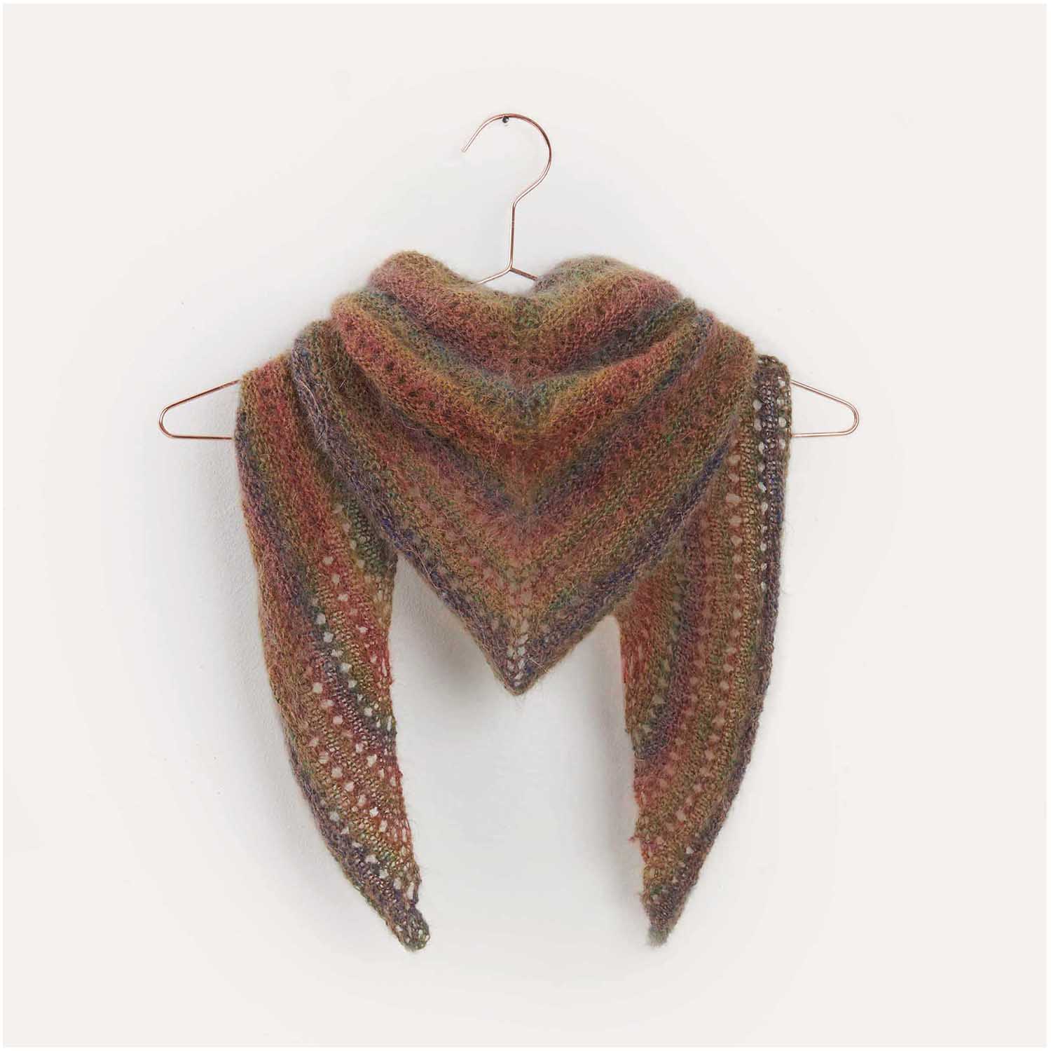 Gestricktes Dreieckstuch: Modell 16 aus dem Heft Accessoire Special