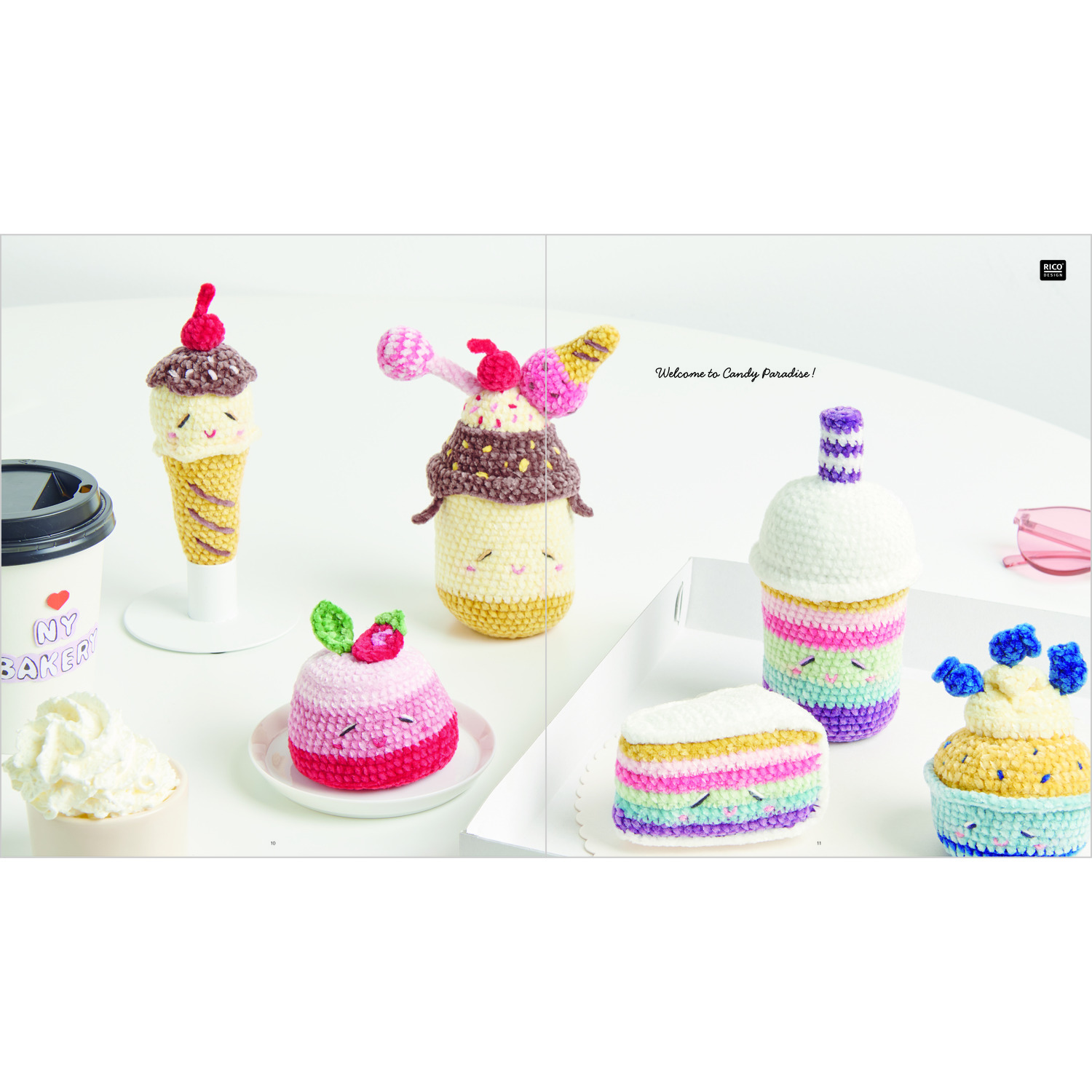 Ricorumi New York Bakery  Sprachauswahl deutsch von Rico Design