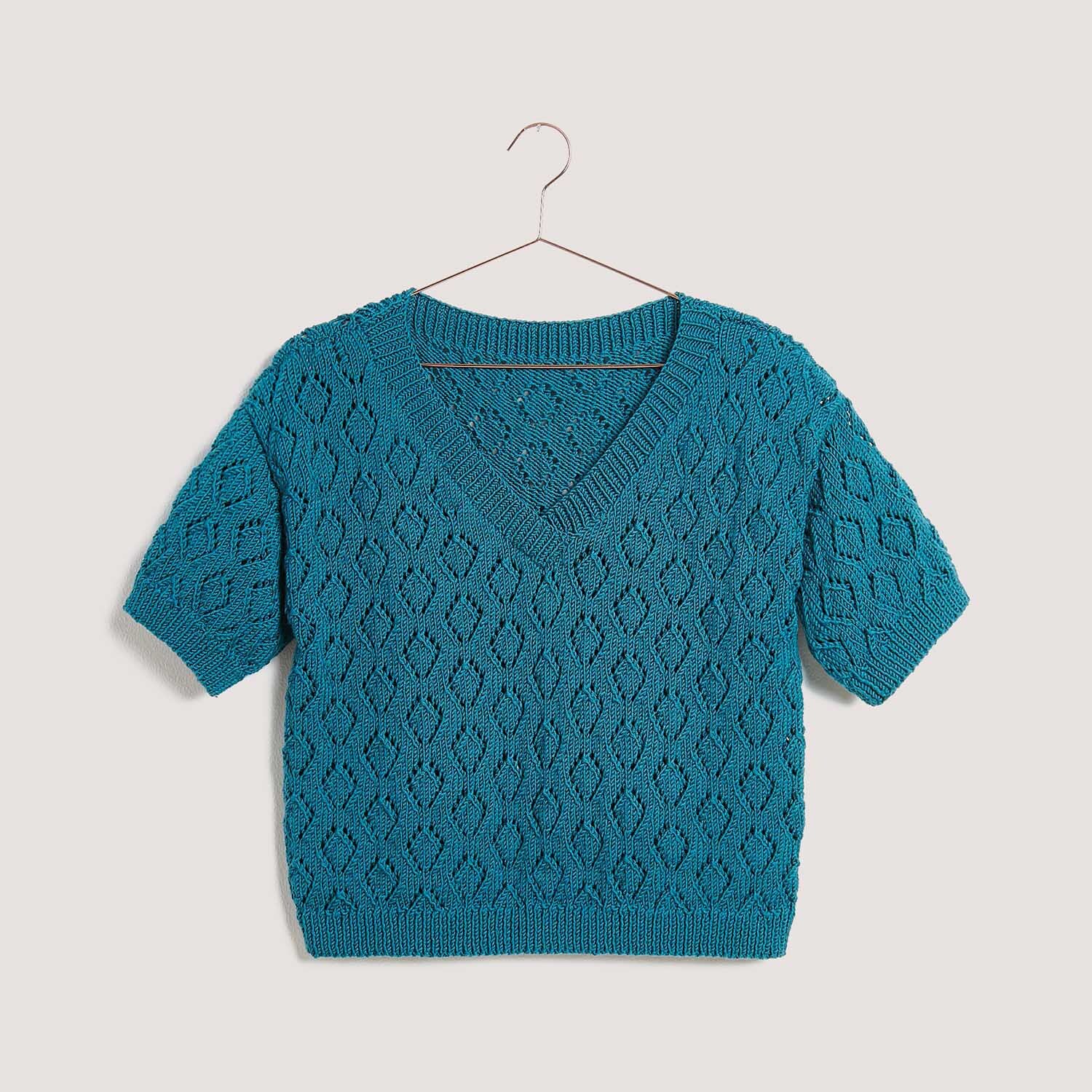 Strickanleitung Shirt aus Creative Silky Touch dk von Rico Design