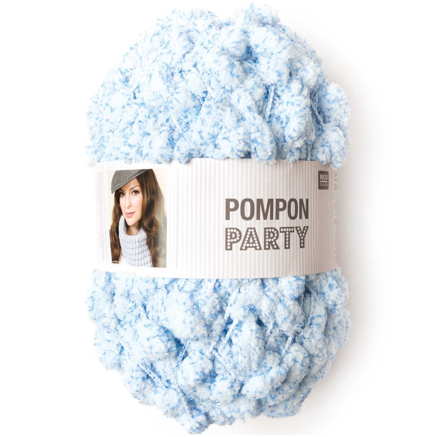 Creative Pompon Party 200g 100m Farbe Lila von Rico Design