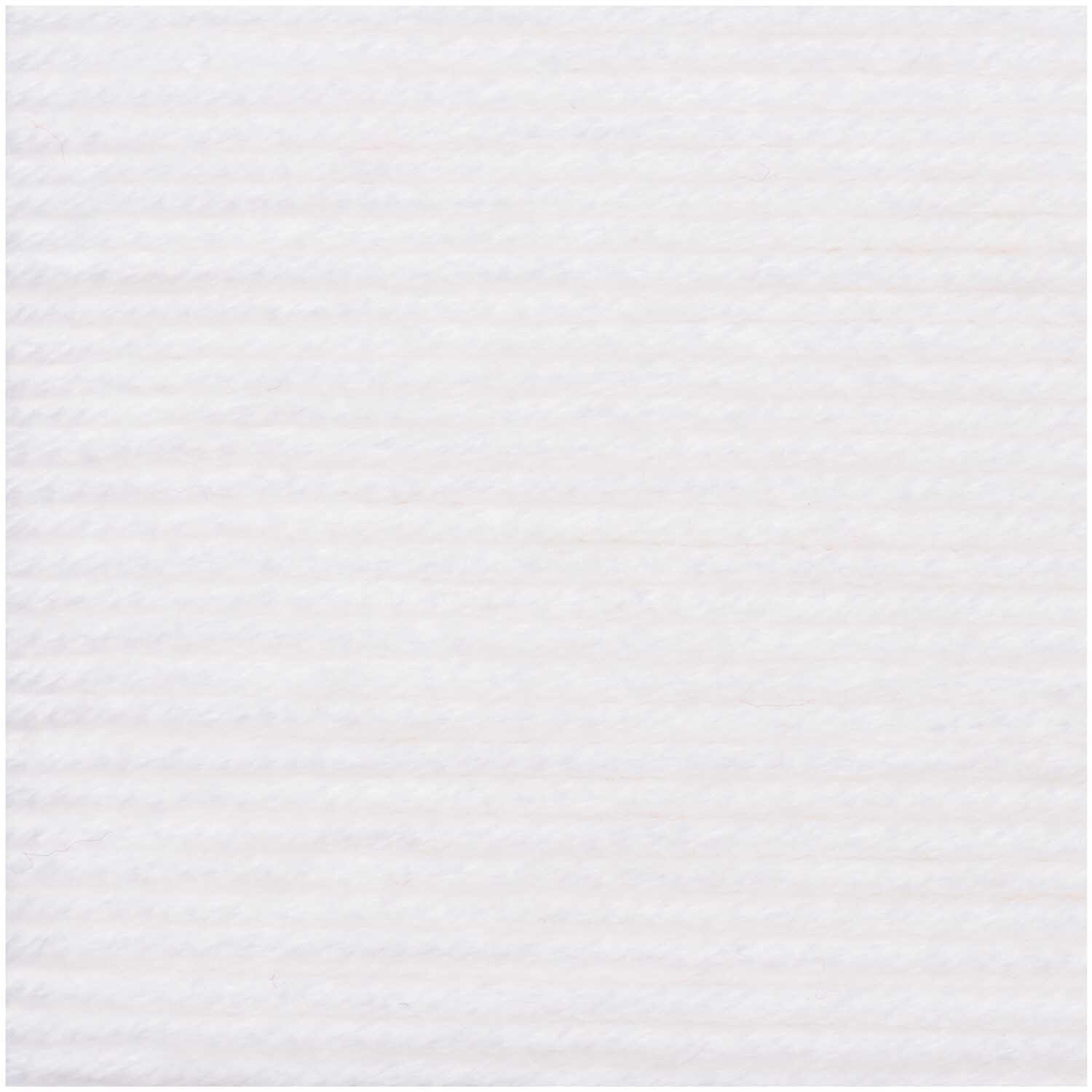 Rico Baby So Soft dk: Weiches, weißes Garn von Rico Design, ideal für Babyprojekte, 100g 250m.