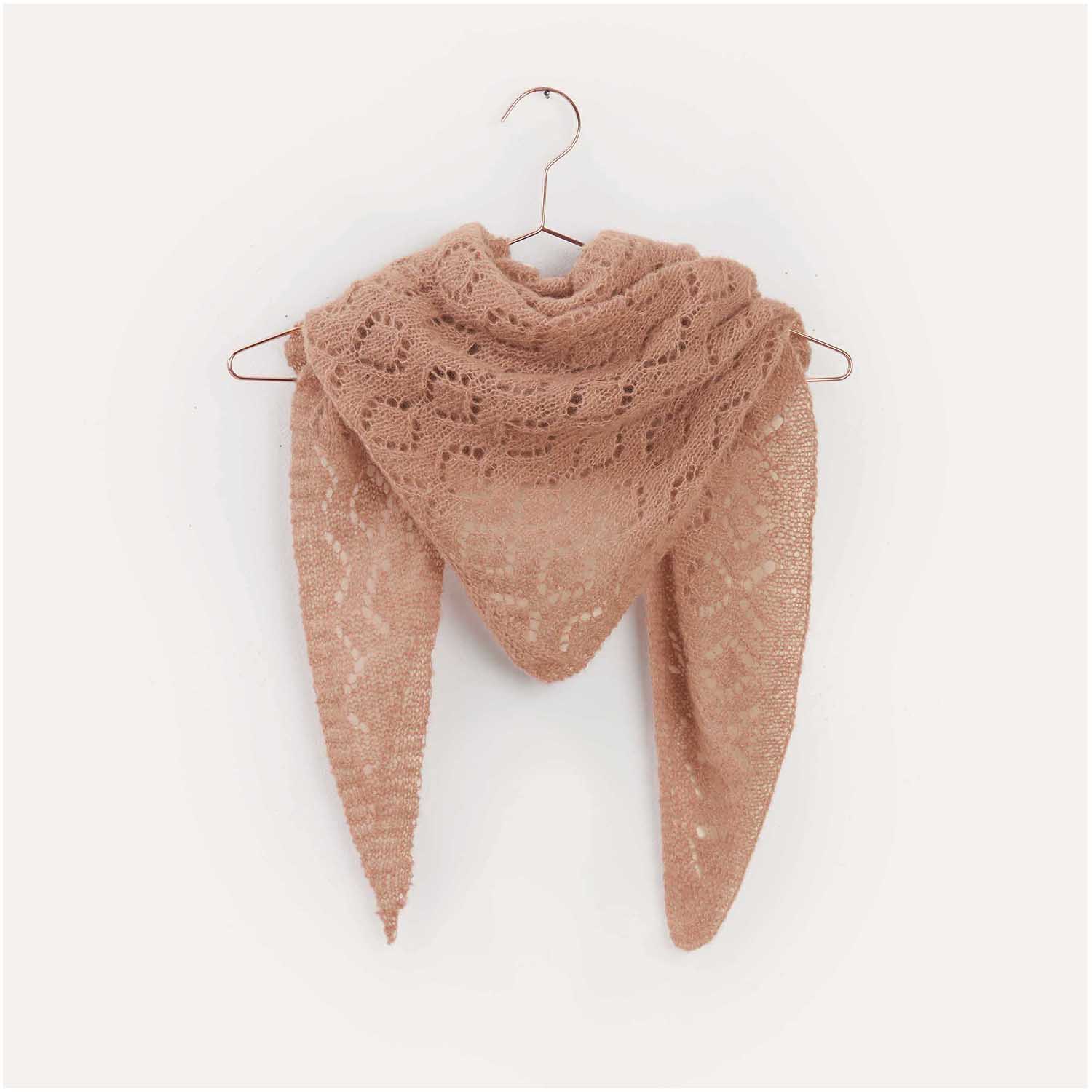 Gestricktes Dreieckstuch: Modell 14 aus dem Heft Accessoire Special