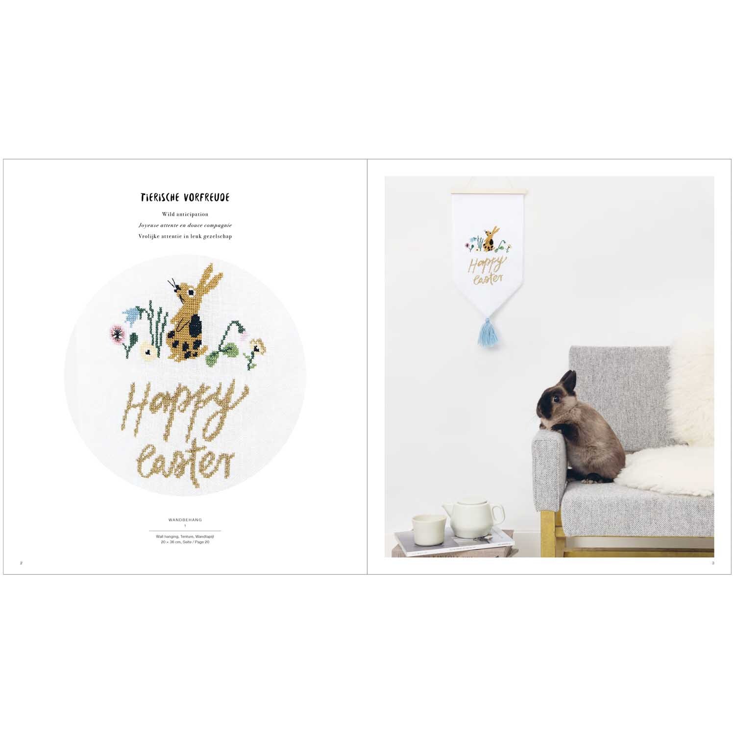 Stickheft Bunny Hop von Rico Design