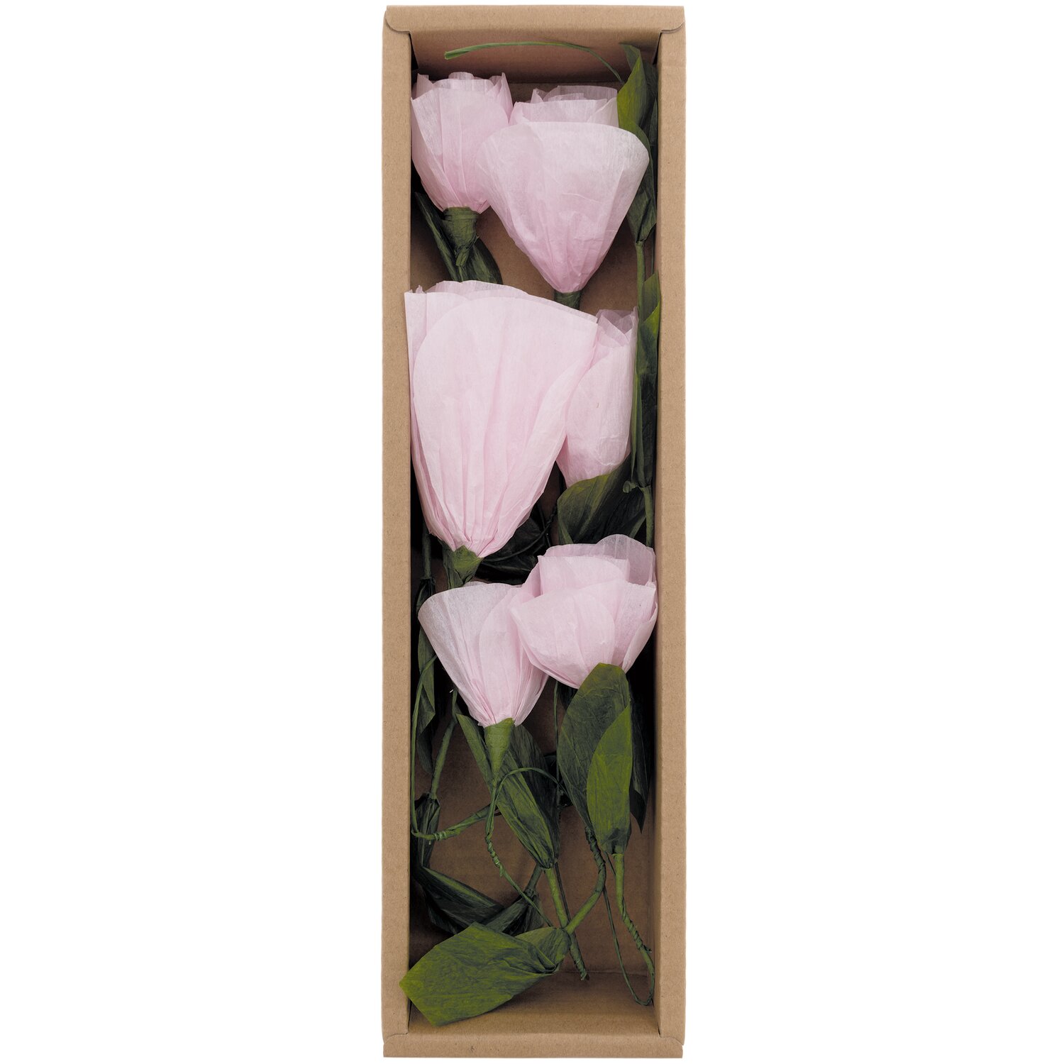 Papierblumen Girlande klein rosa 160 cm von Rico Design