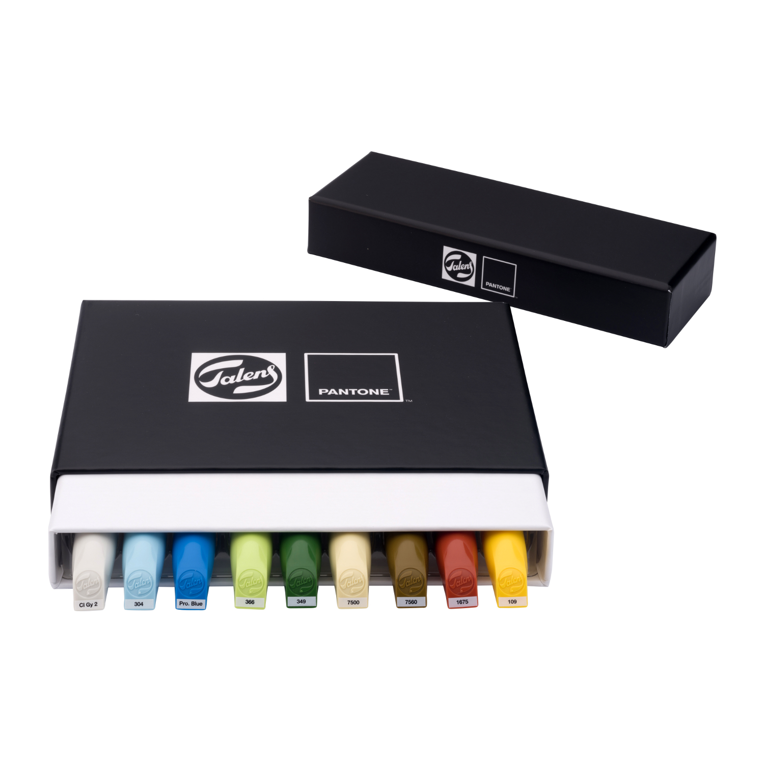 Talens | Pantone Marker Set natur, 9-teilig, in schwarzer Box mit verschiedenen Farbtönen. Ideal für kreative Projekte.