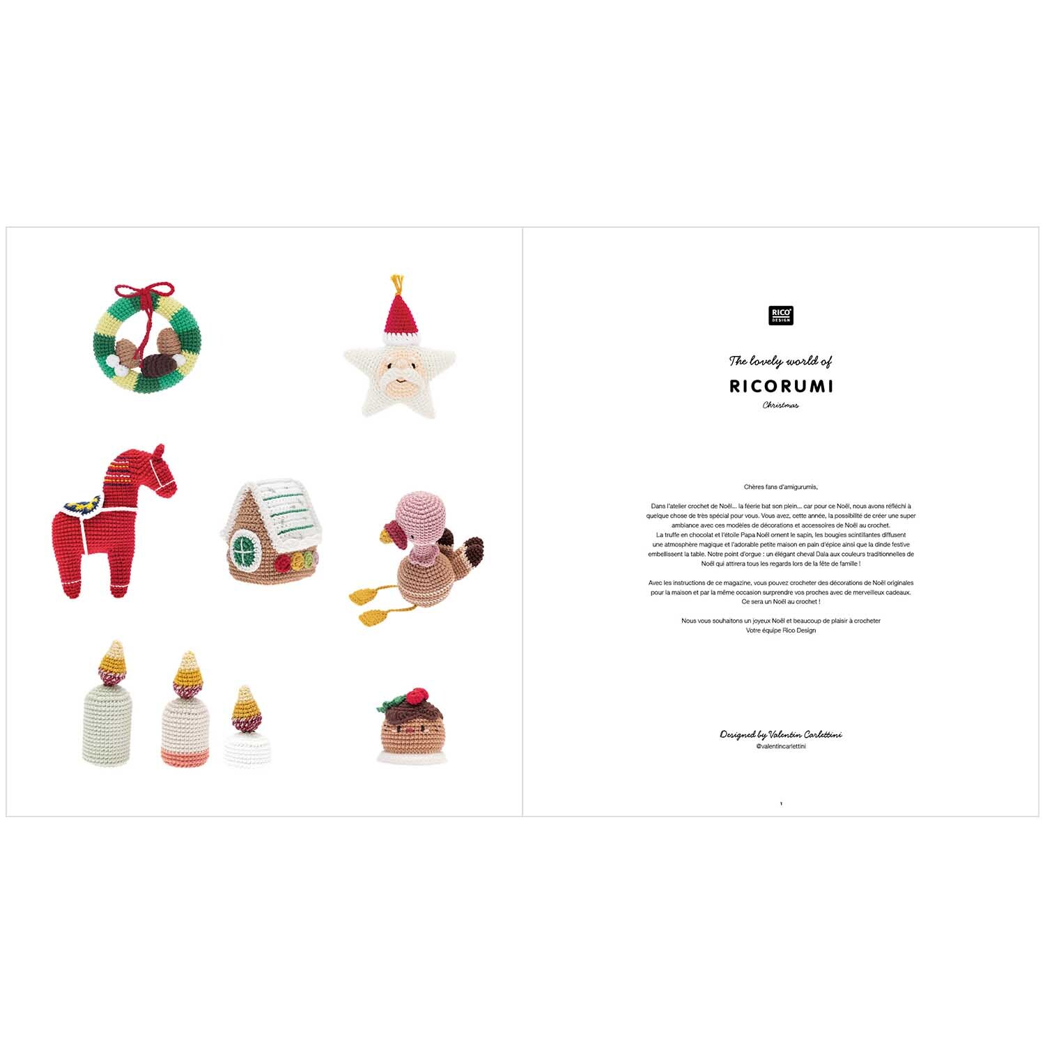 Ricorumi Christmas französisch von Rico Design