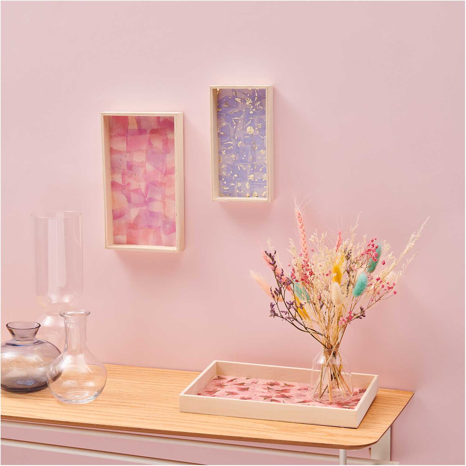 Paper Poetry Paper Patch Papier rosa-violett 30x42cm von Rico Design