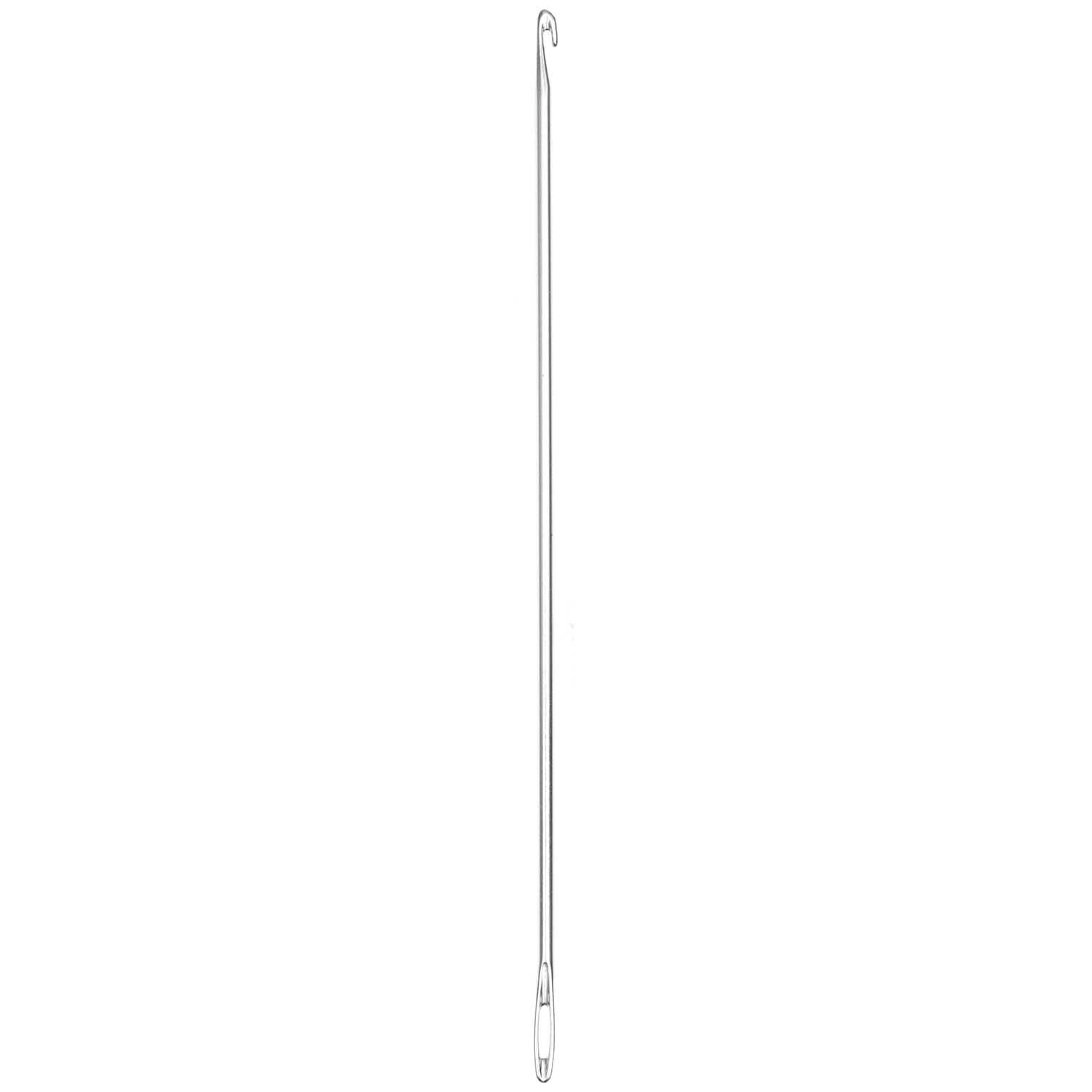 Häkelnadel mit Öse Silber von Rico Design