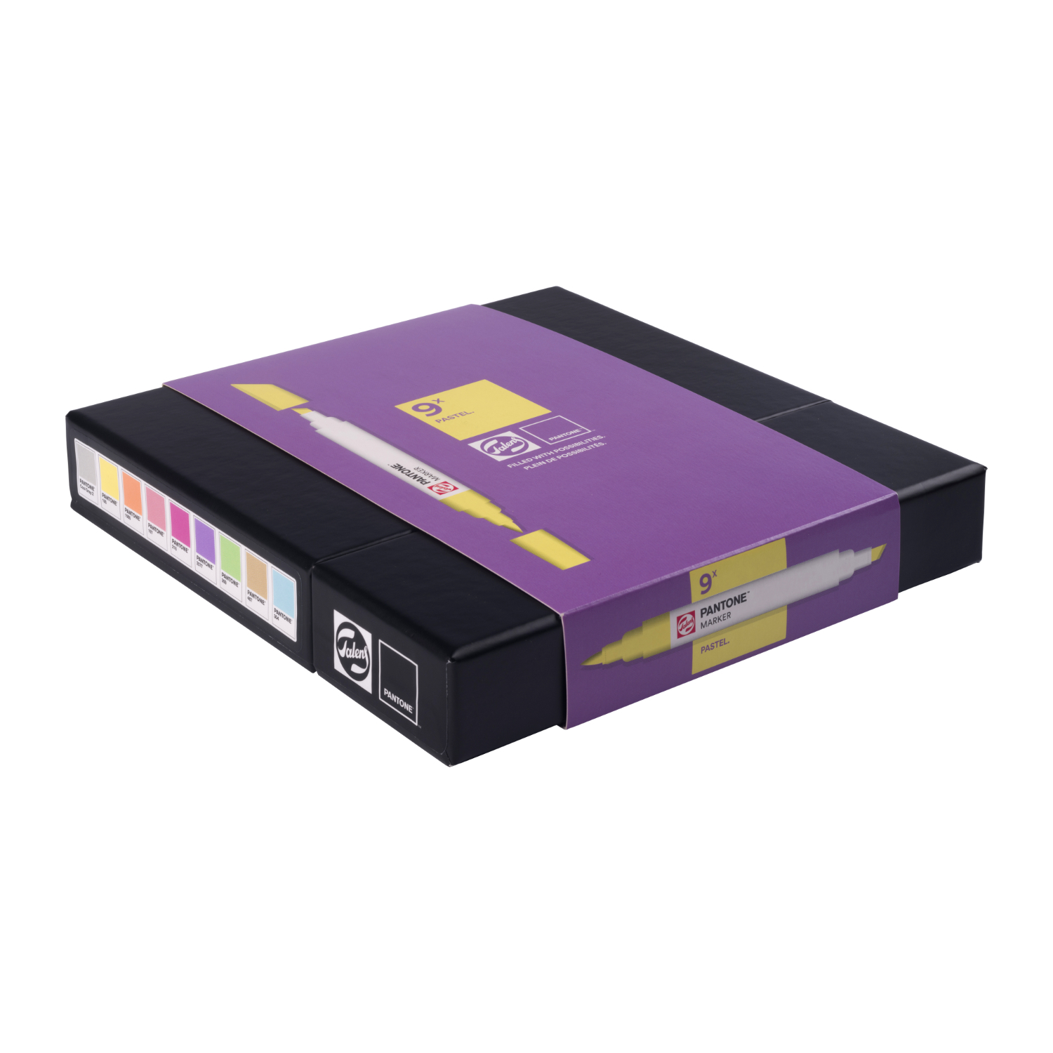 Talens | Pantone Marker Set pastel 9-teilig von Royal Talens