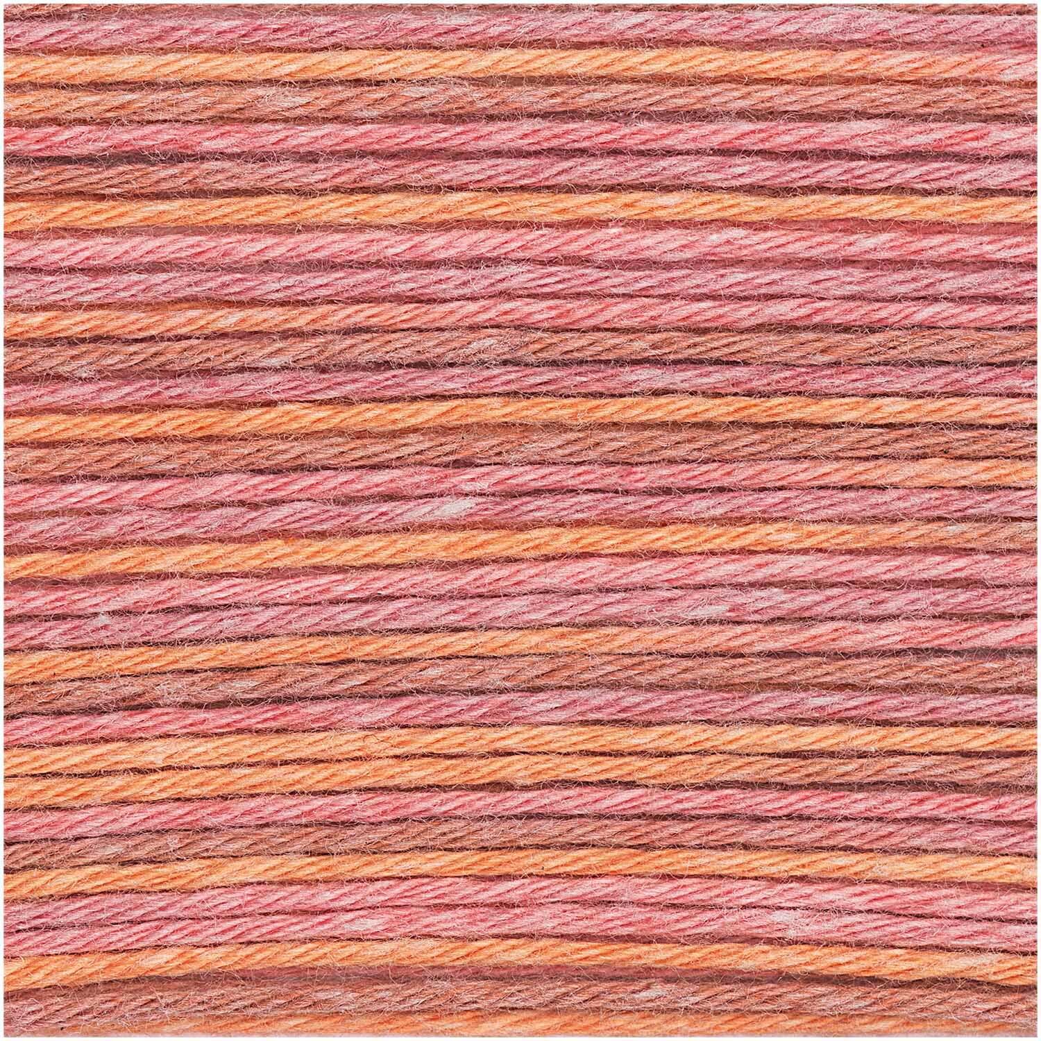 Rico Baby Cotton Soft Print dk 50g 125m Farbe Orange-Rosa von Rico Design