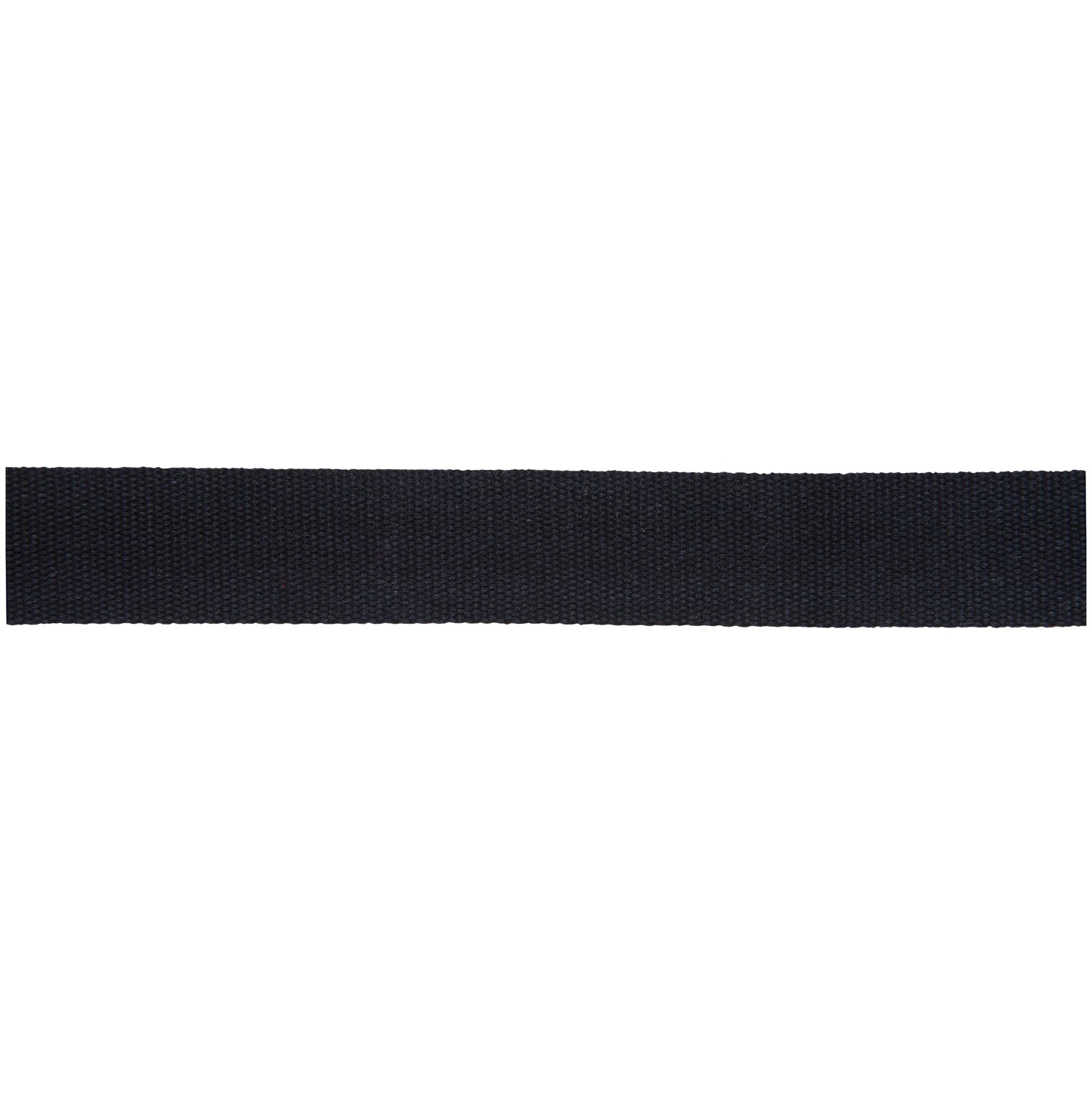 Gurtband 40mm 2m, robustes Gurtband von Rico Design in dunklem Farbton für Taschen, Rucksäcke und DIY-Nähprojekte, flach ausgerollt dargestellt
