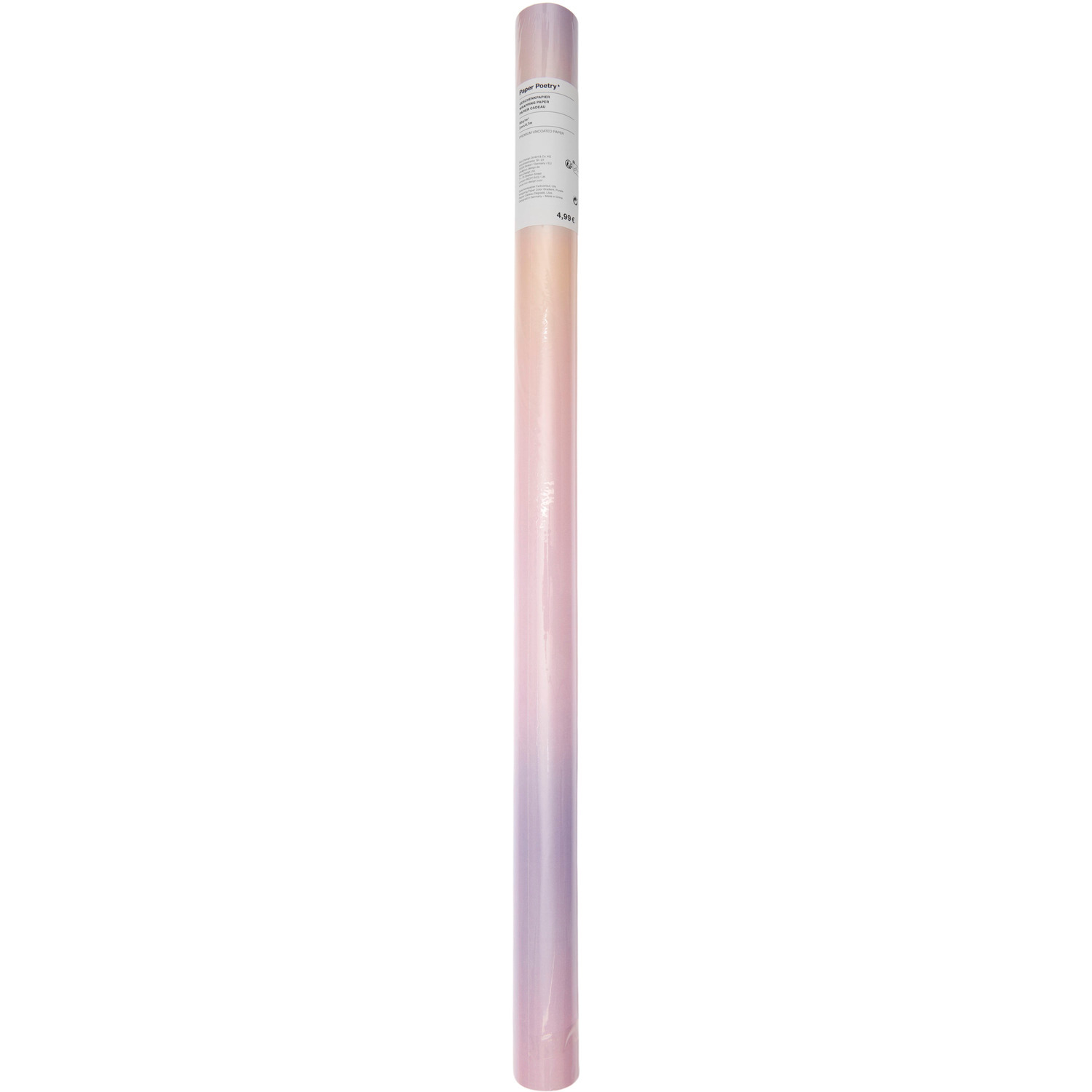 Paper Poetry Geschenkpapier Farbverlauf 200x70cm 80g/m² Farbe Lila von Rico Design
