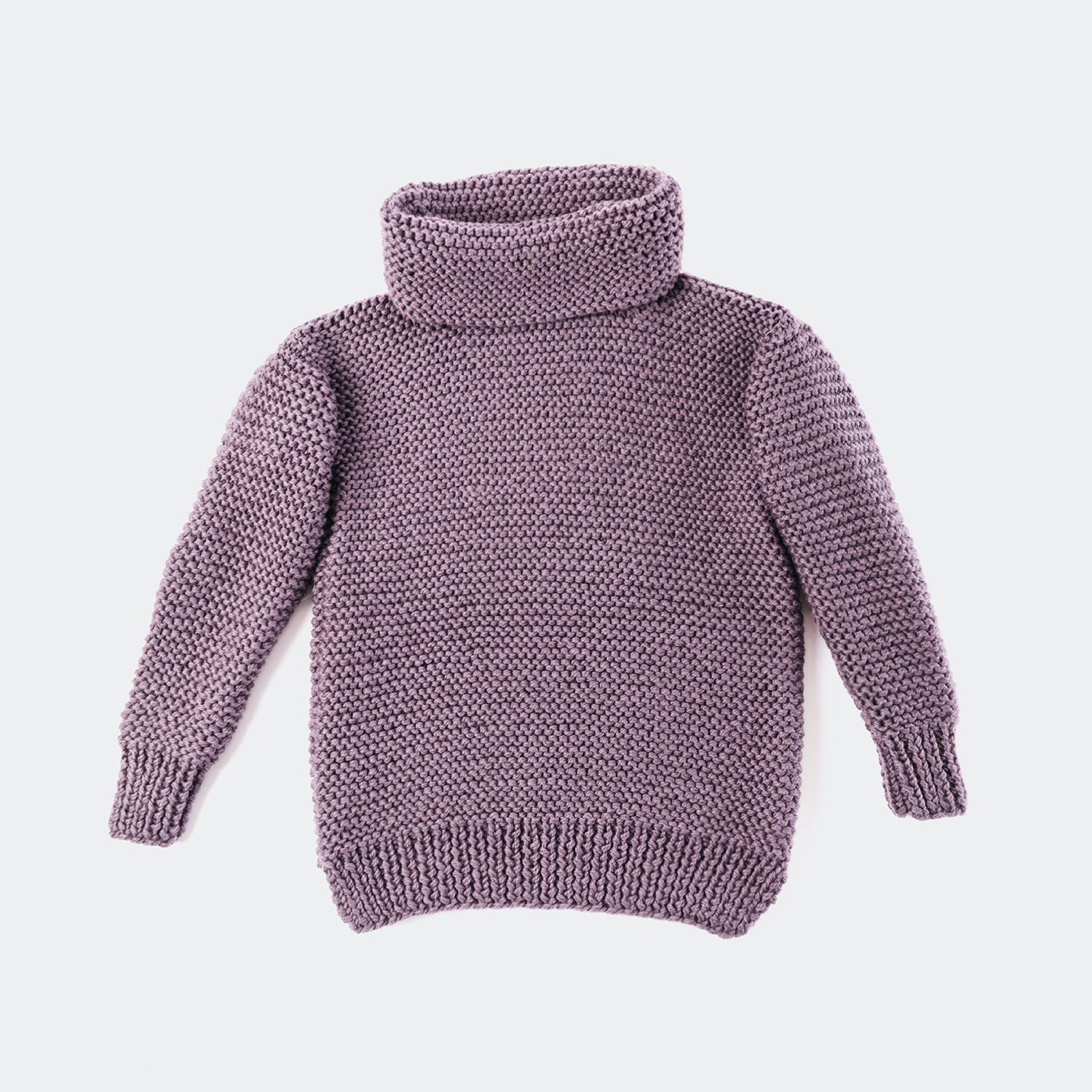 Strickanleitung Rollkragenpullover für Kinder von Rico Design