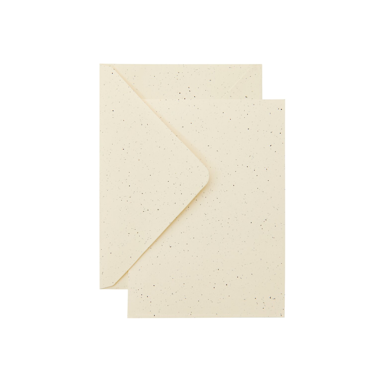 Paper Poetry Kartenset elfenbein C7/A7 20-teilig von Rico Design