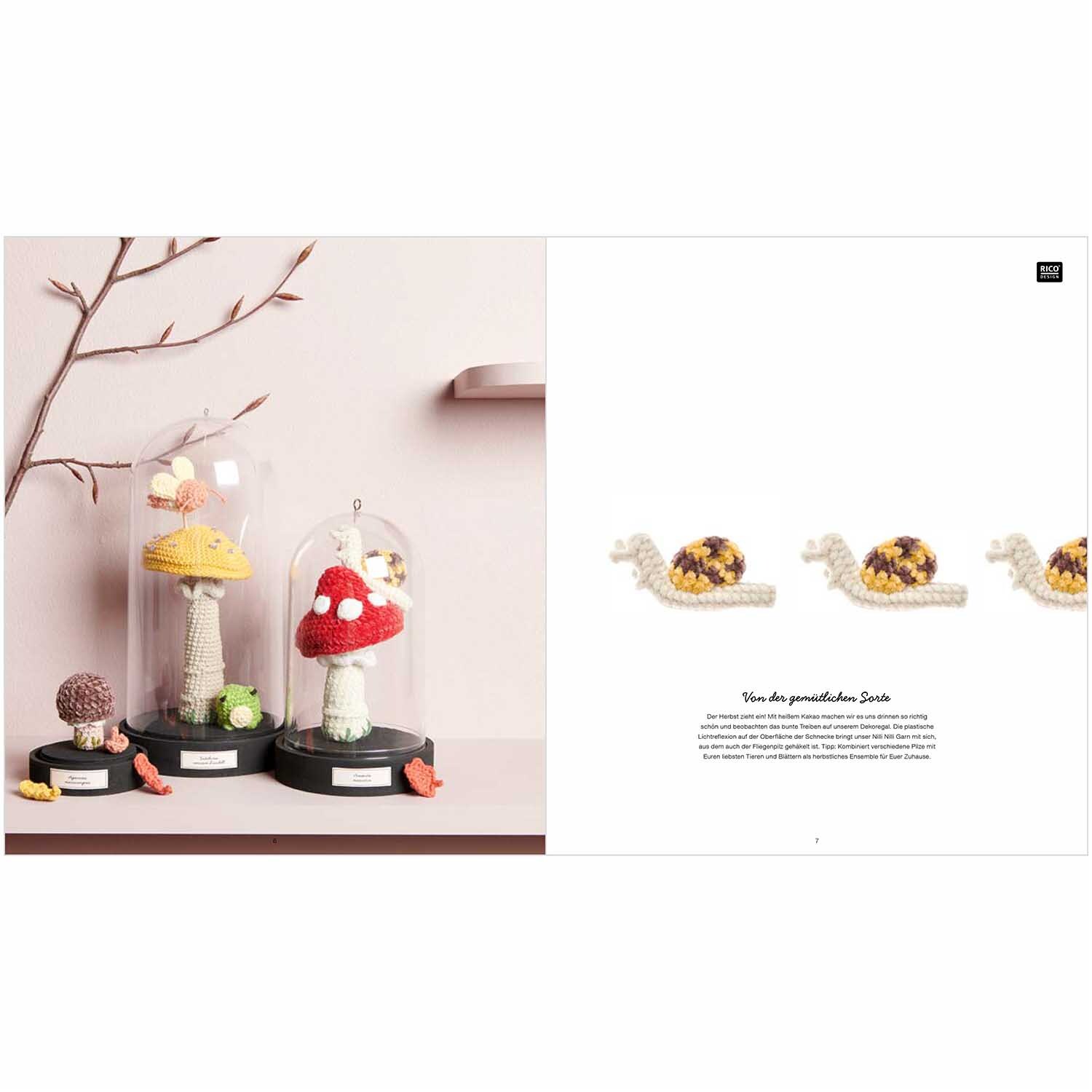 Ricorumi Shrooom Sprachauswahl deutsch von Rico Design