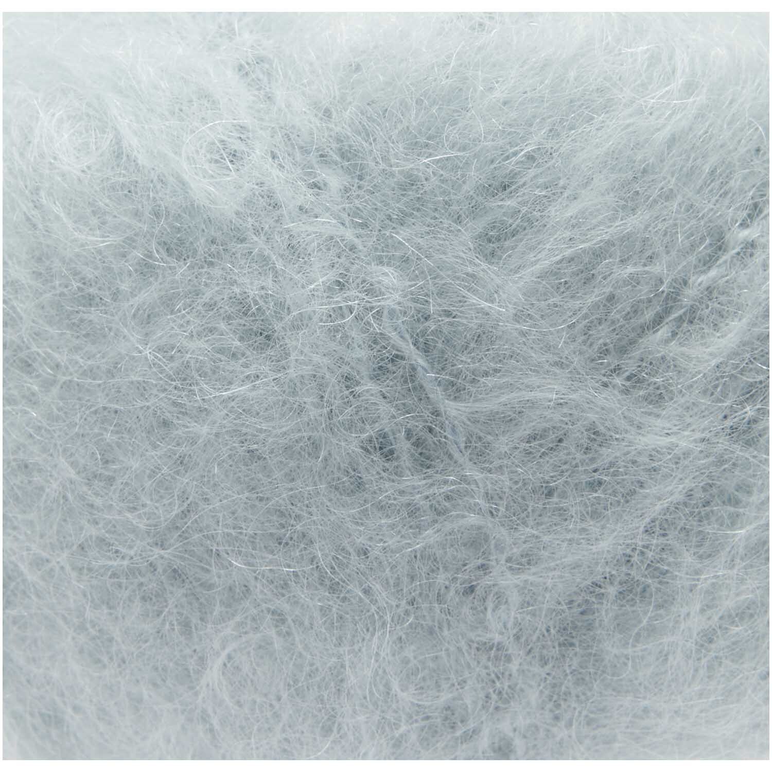 Fashion Mohair Merino Chunky von Rico Design in Aqua. Flauschiges Garn, ideal für Strickprojekte.