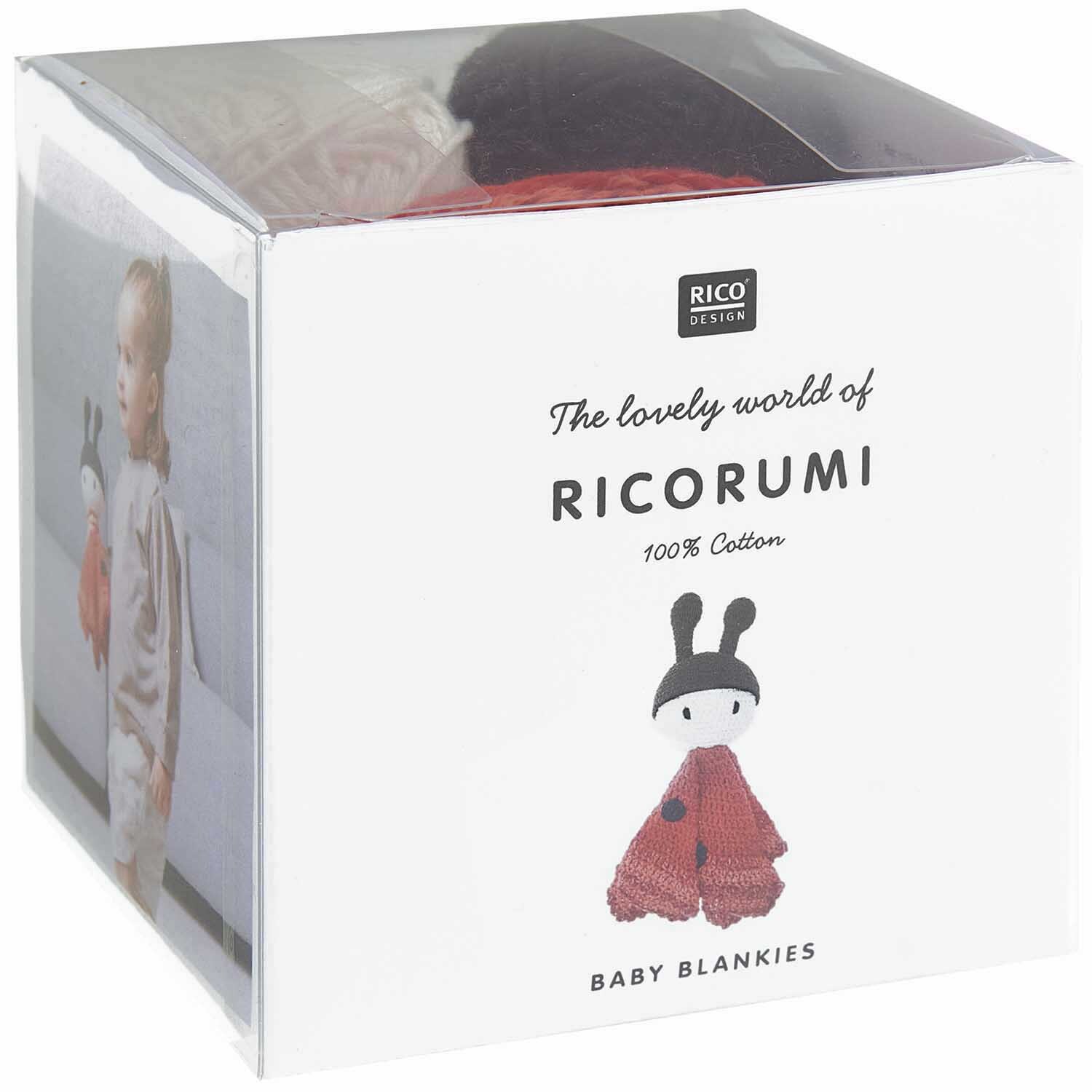 Häkelset Ricorumi Baby Blankies Marienkäfer 8-teilig von Rico Design