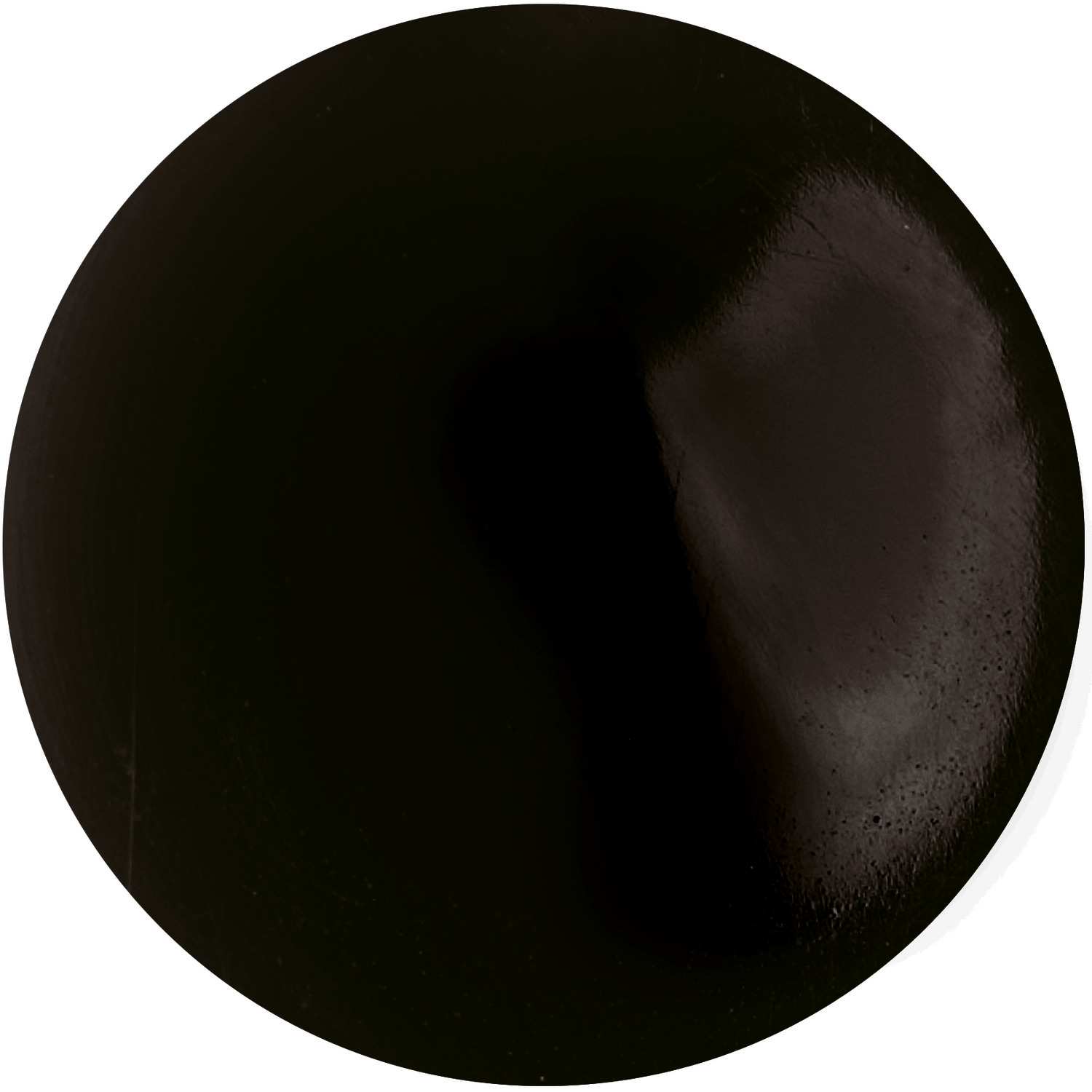UV Resin von Rico Design, 10ml. Schwarzes Harz in kreisförmiger Darstellung, ideal für kreative Projekte.