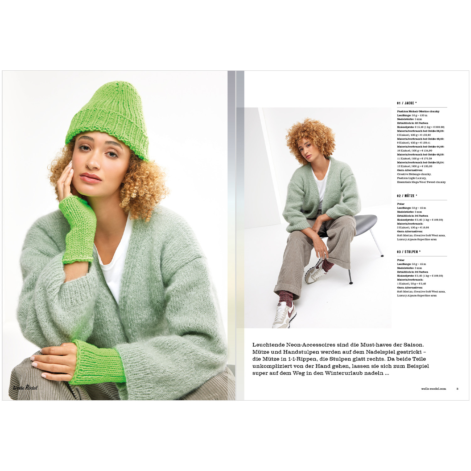 Die Neue Masche No. 8 Winter von idee. Creativmarkt